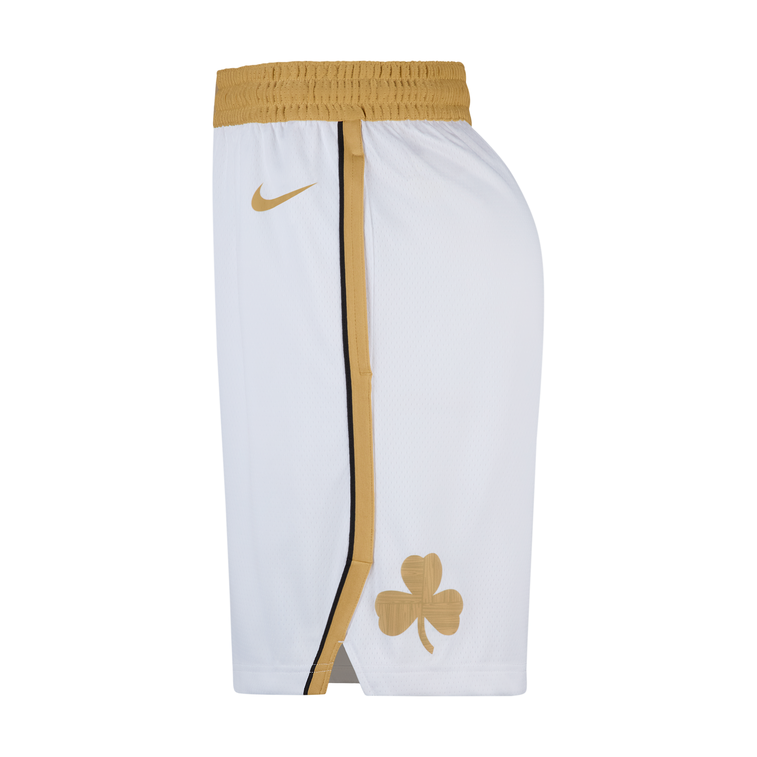 Thumbnail - Boston Celtics City Edition Nike Dri-FIT NBA Swingman Shorts für Herren - Weiß