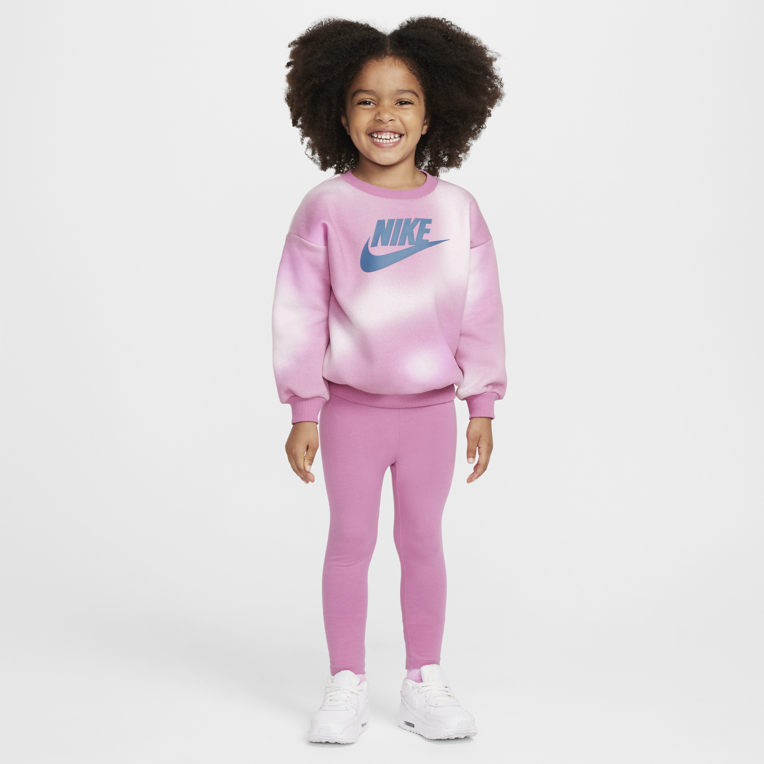 Ensemble haut et legging Nike Solarized pour tout-petit - Rose