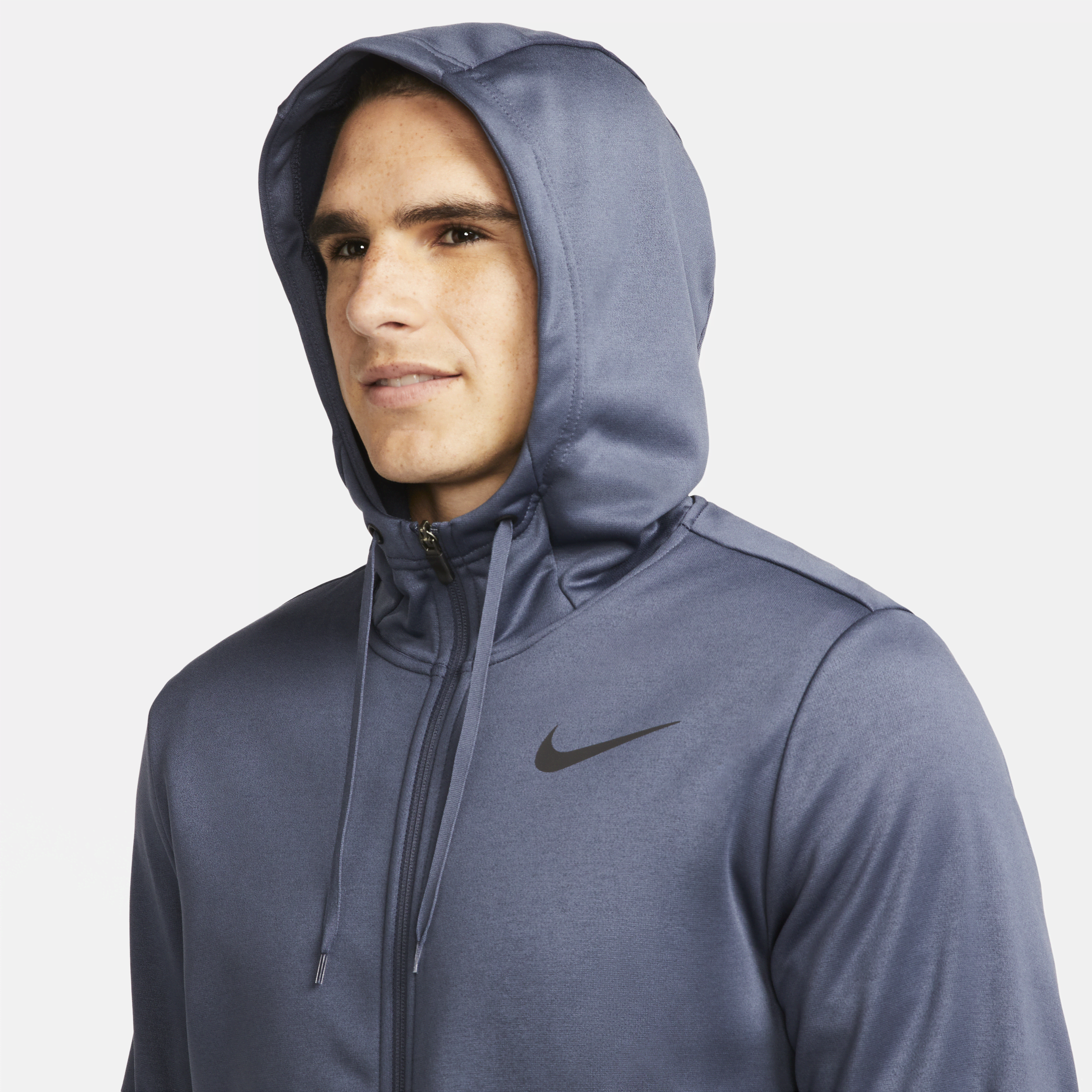 Nike Therma Men's Full-Zip Training Hoodie - Blue | CU6231-437 | FOOTY.COM