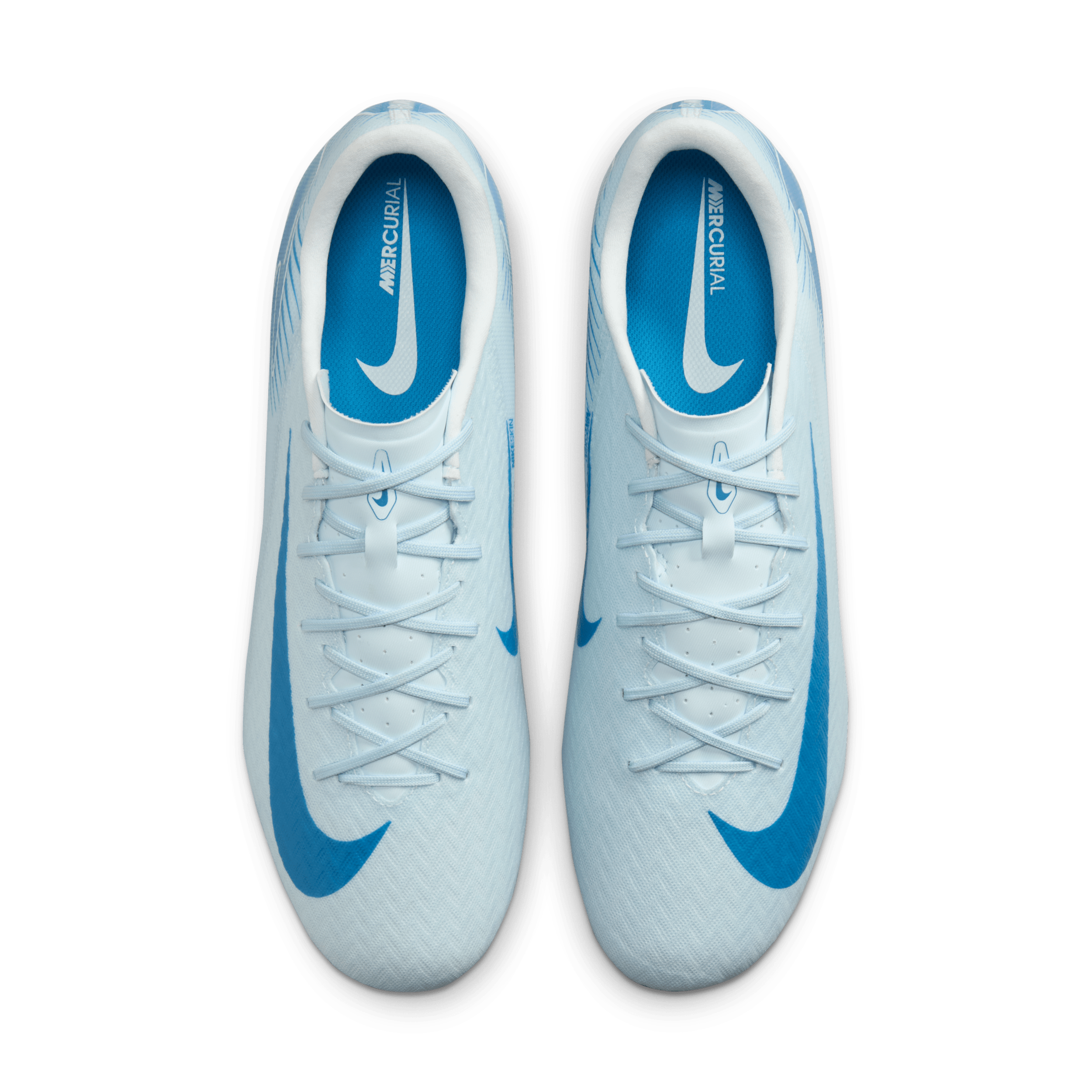 Chaussure de foot à crampons basse MG Nike Mercurial Vapor 16 Academy - Bleu