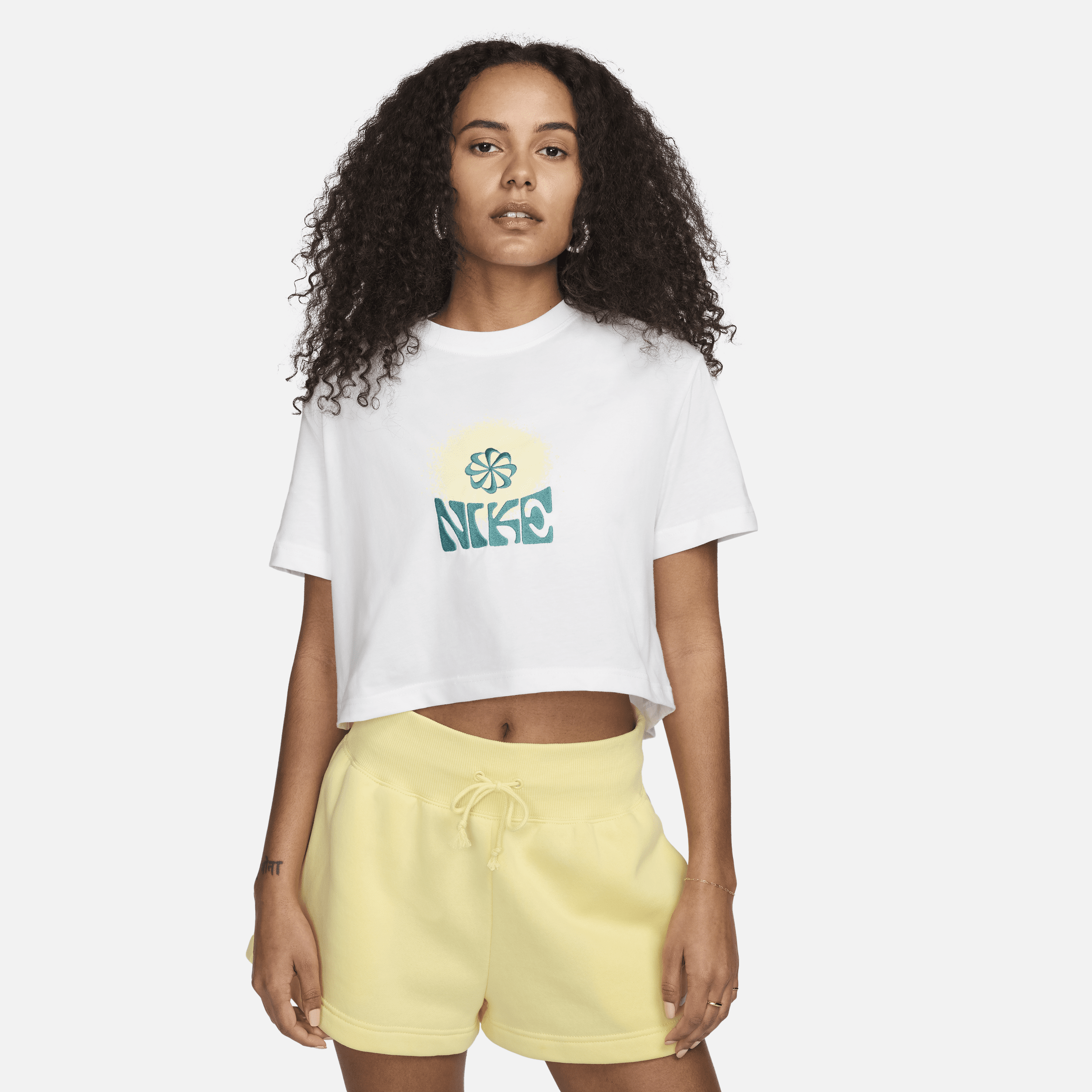 Nike Sportswear T-shirt voor dames Wit