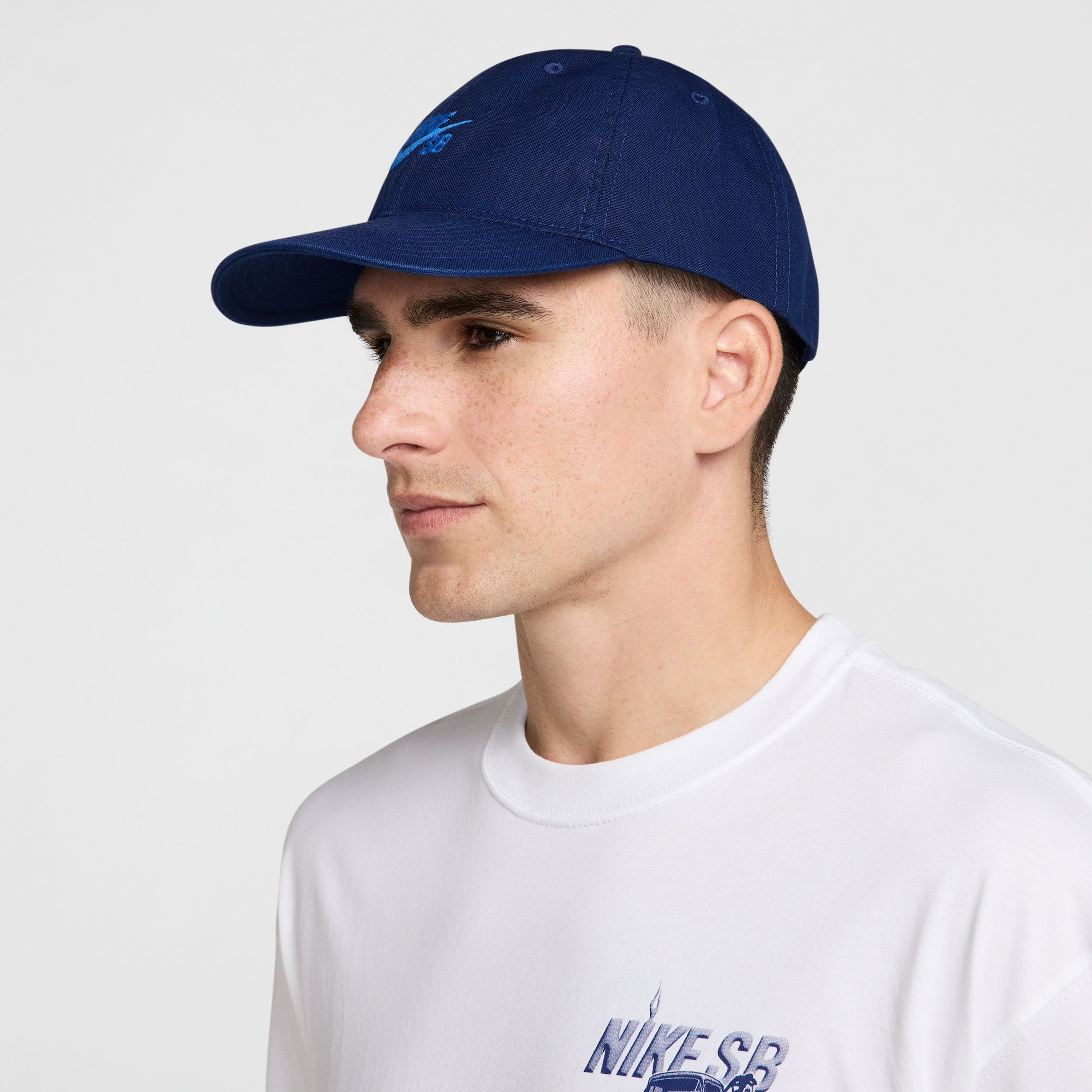Casquette de skate souple Nike SB Club - Bleu