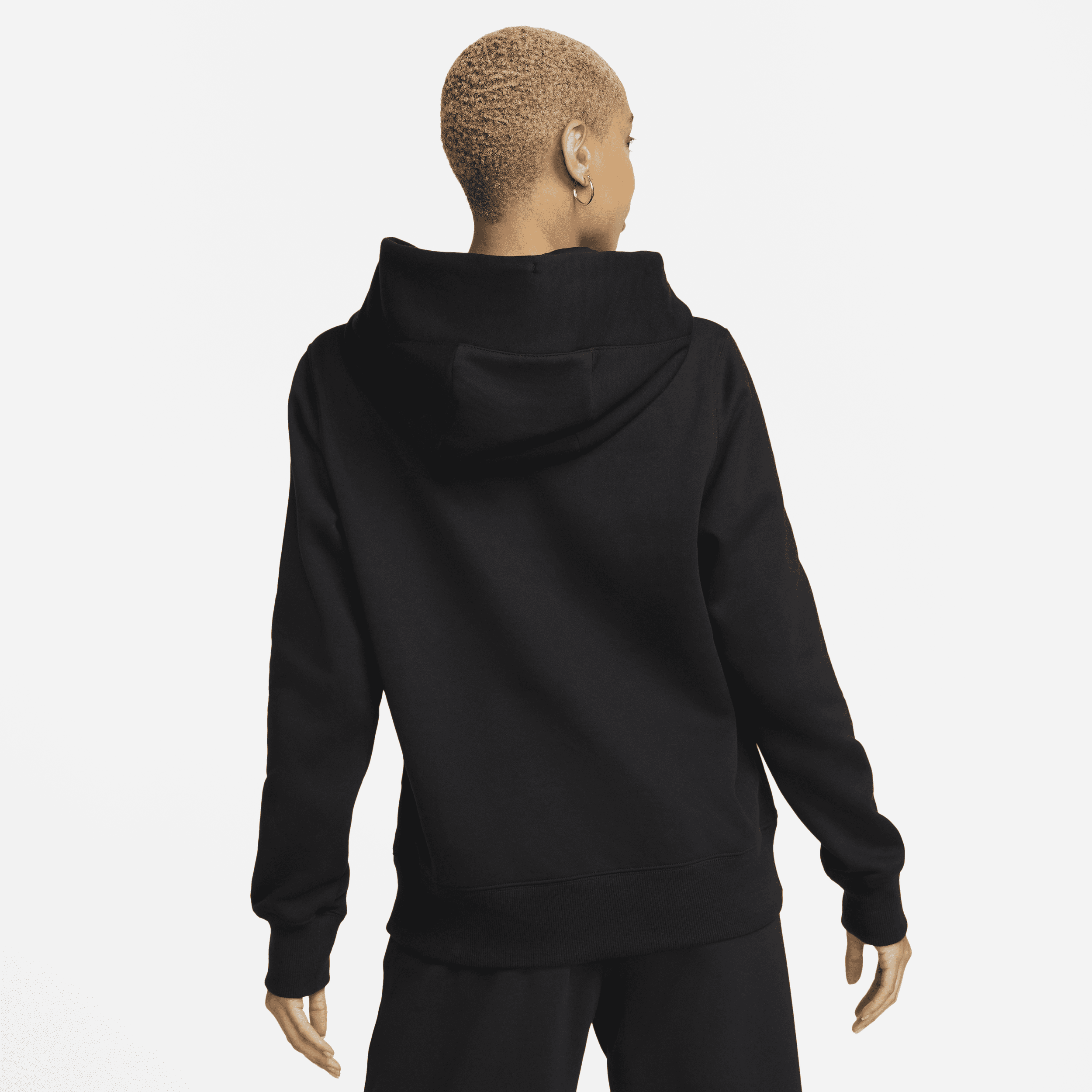 Nike Sportswear Phoenix Fleece hoodie voor dames Zwart