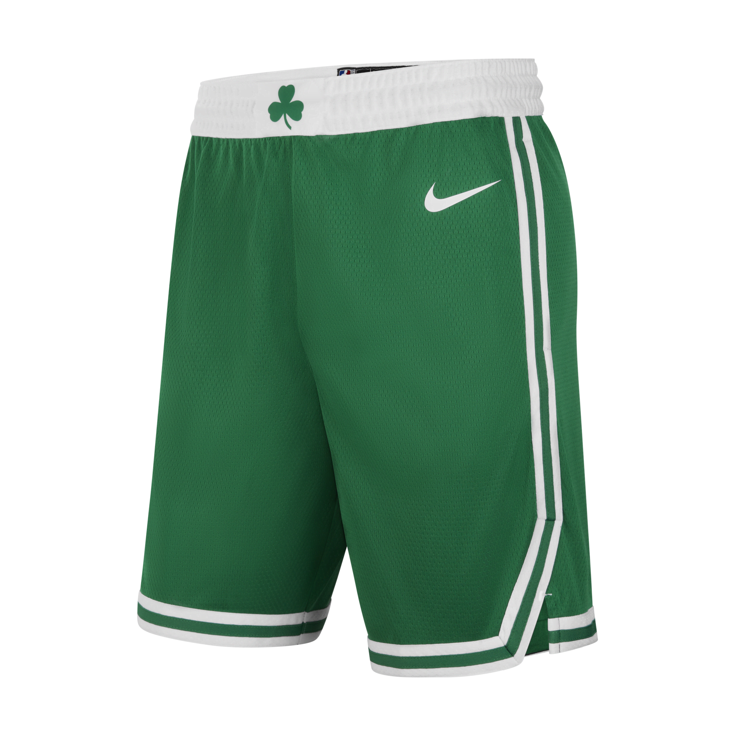 Boston Celtics Icon Edition Mens Nike NBA Swingman Shorts - Green - Polyester