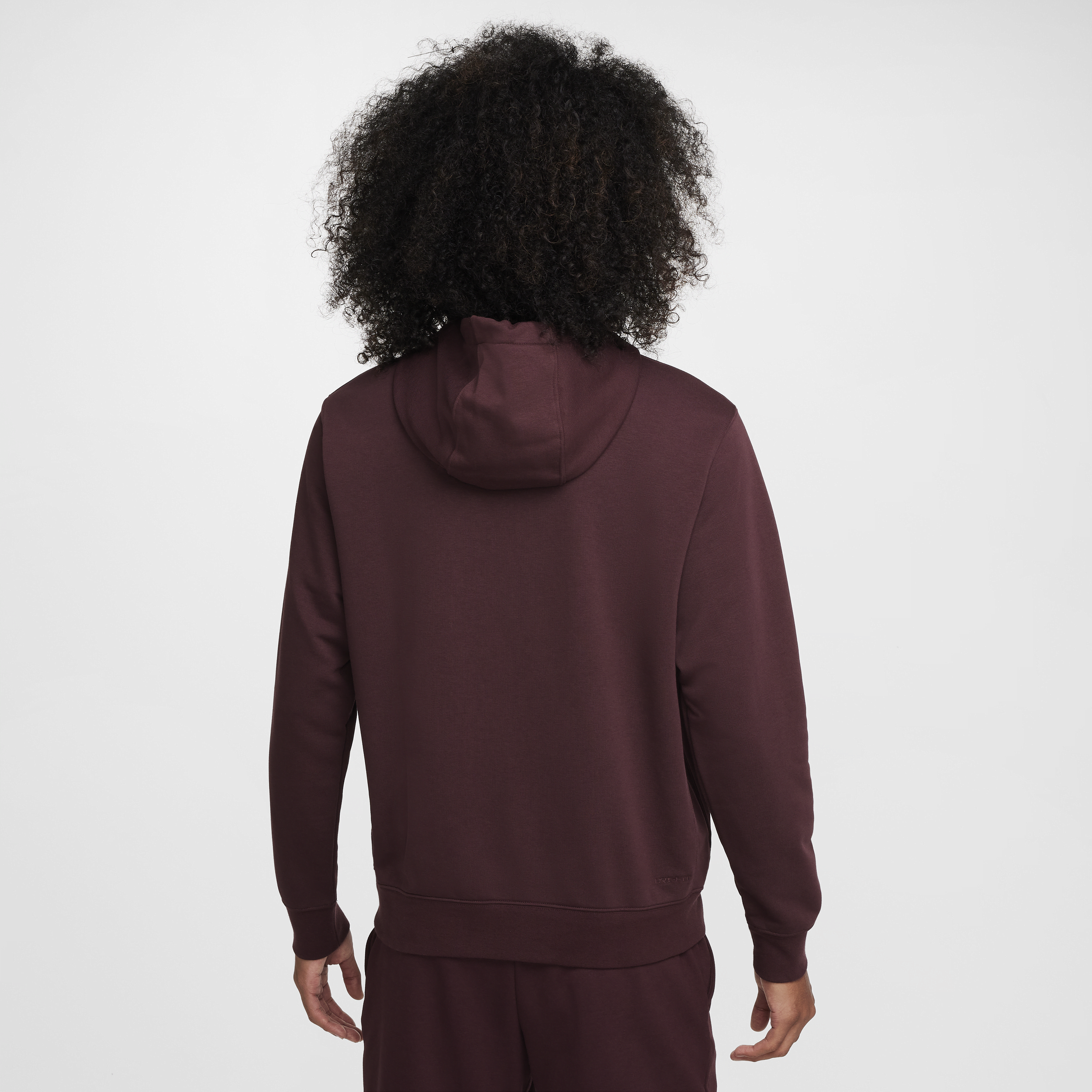 Sweat à capuche de fitness en molleton Dri-FIT Nike Swoosh pour homme - Rouge