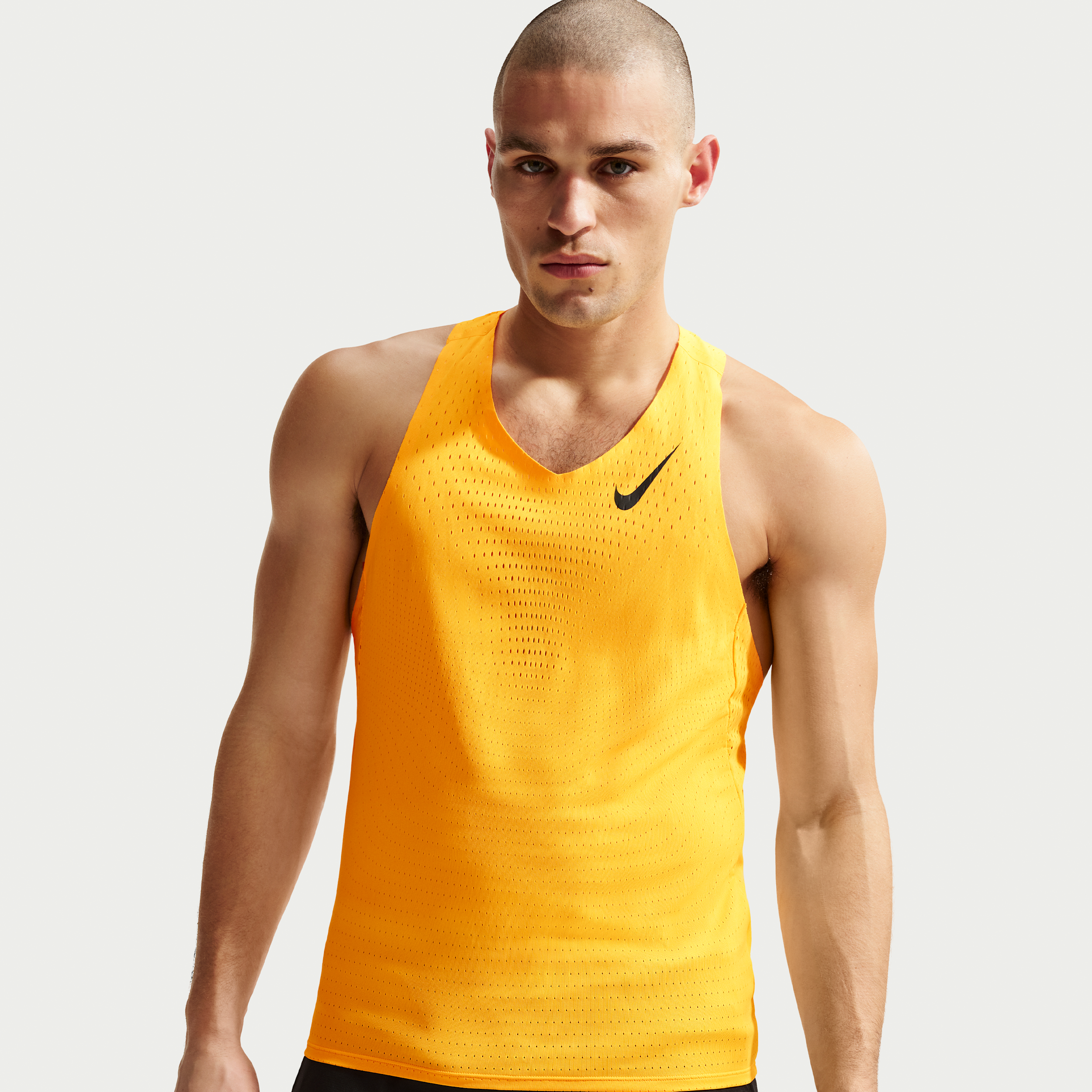 Thumbnail - Nike AeroSwift Dri-FIT-ADV-Lauf-Singlet für Herren - Orange