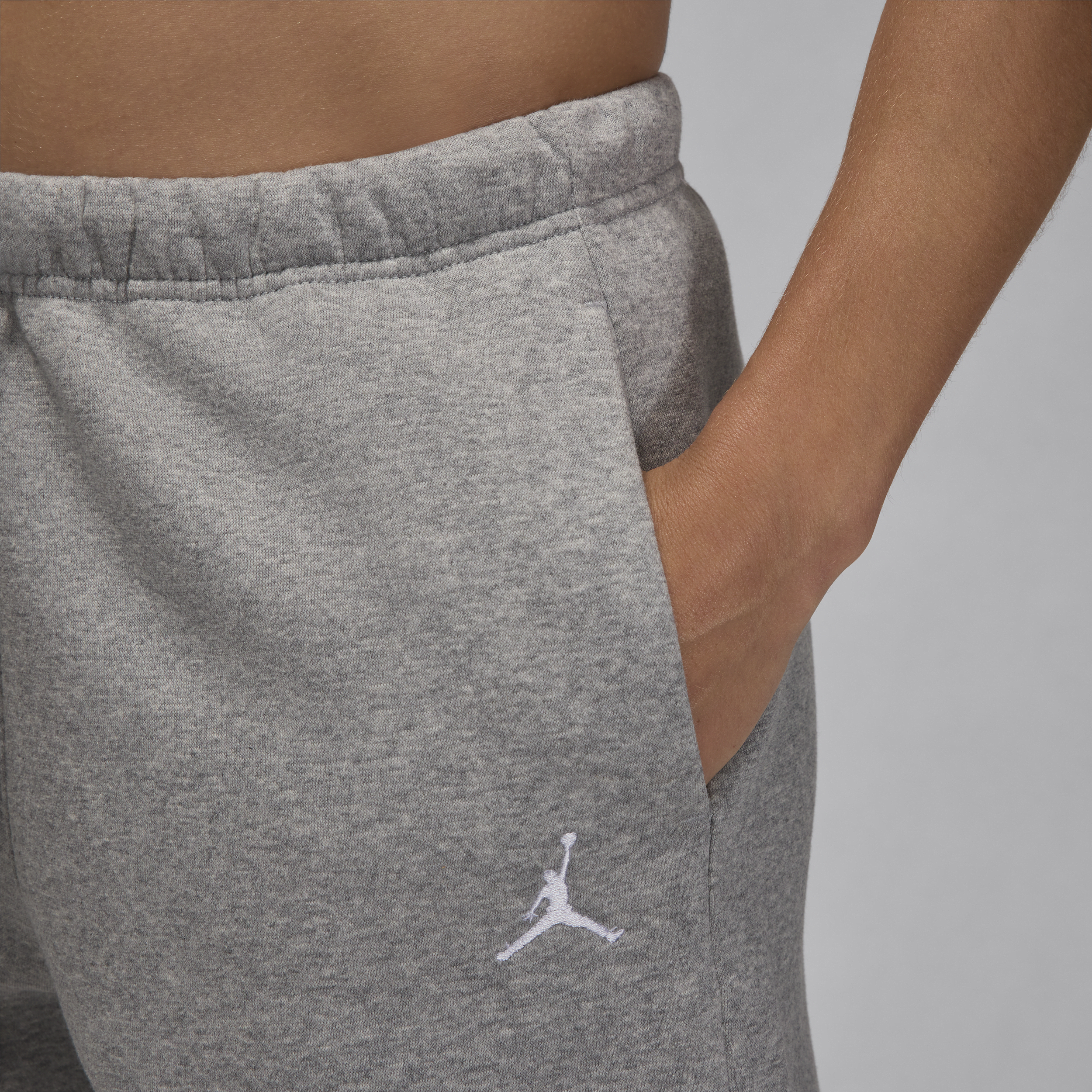 Short Jordan Brooklyn Fleece pour femme - Gris