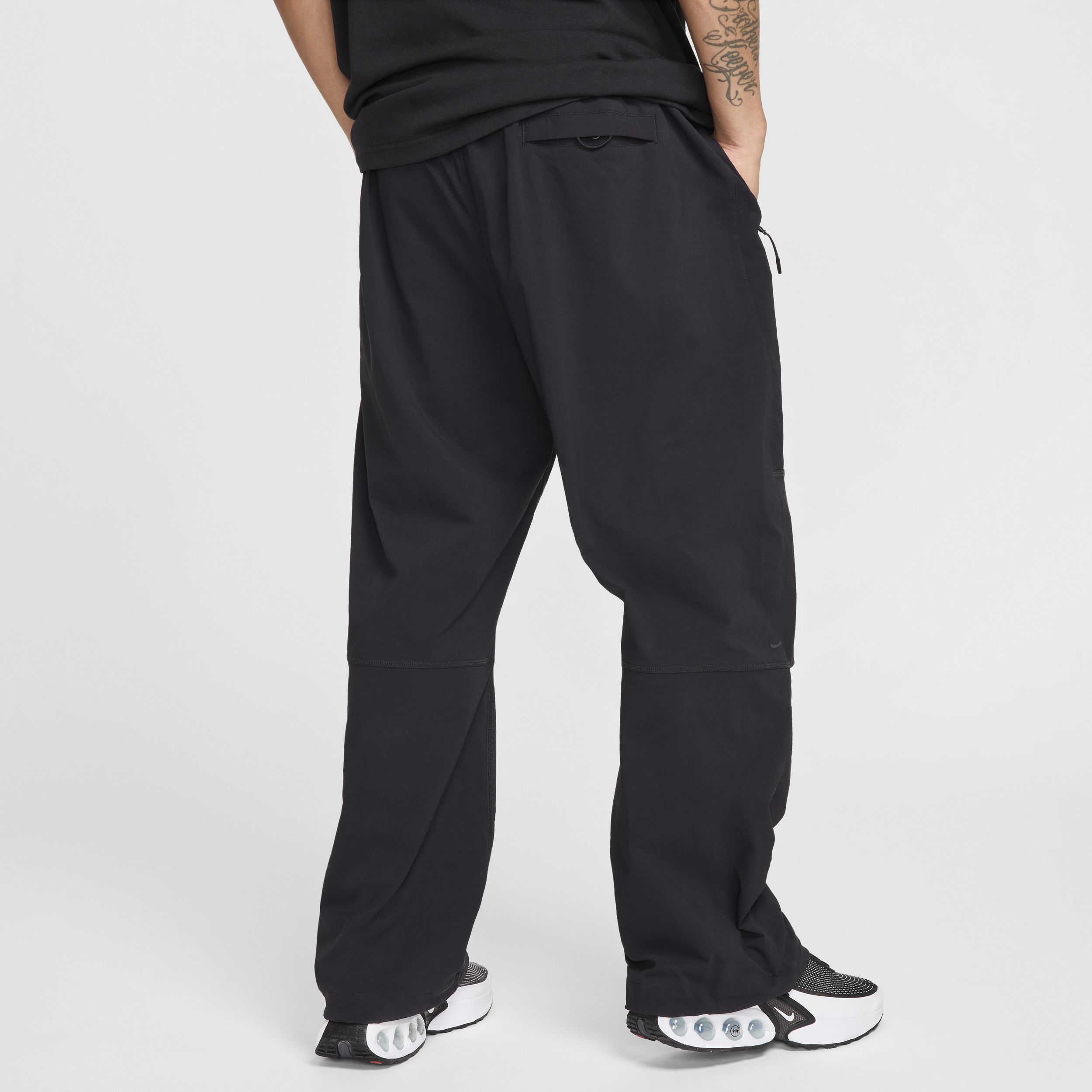 Pantalon oversize tissé Nike Tech pour homme - Noir