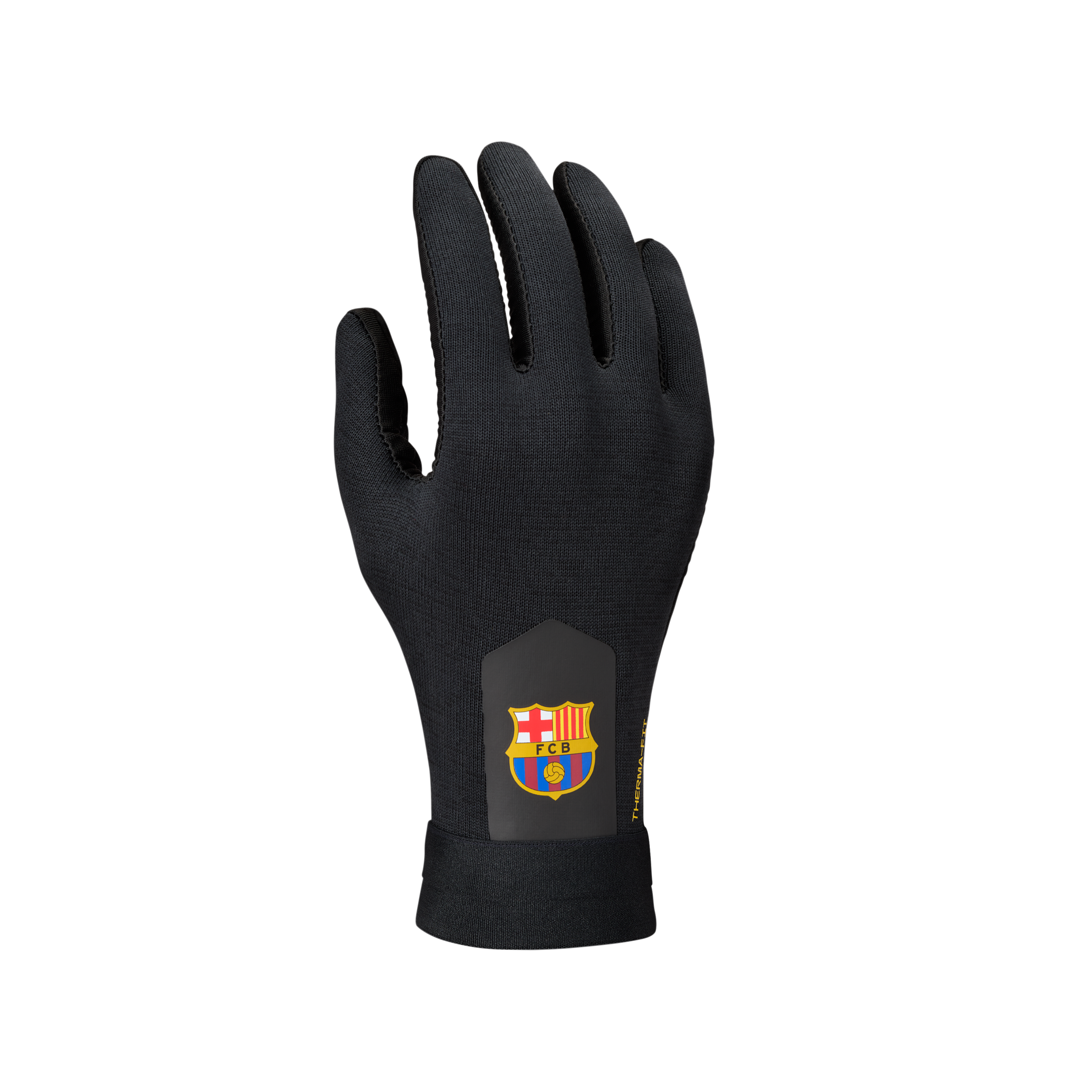 Thumbnail - FC Barcelona 2025/26 Academy Therma-FIT Handschuhe - Schwarz