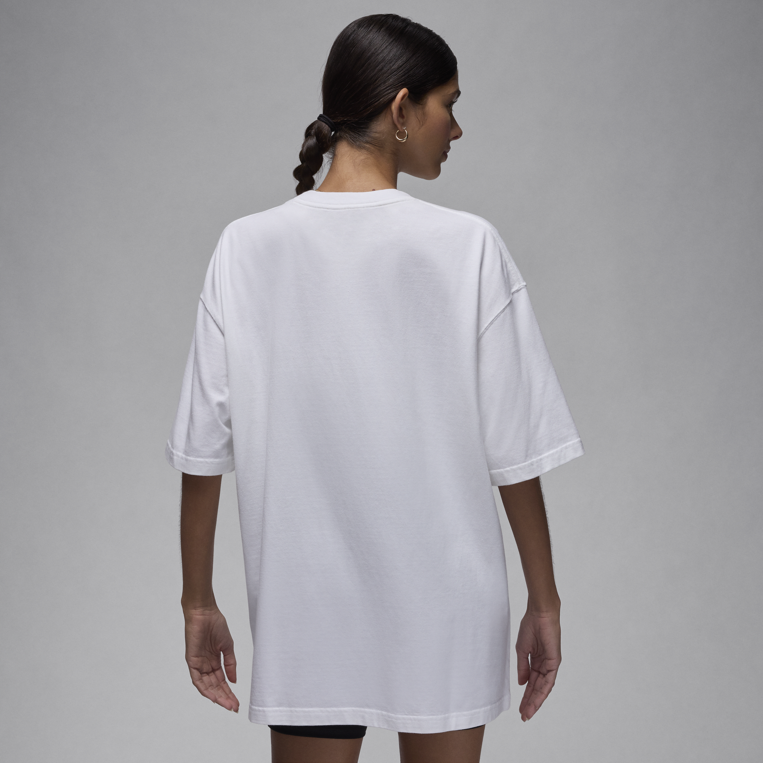 Jordan oversized T-shirt met graphic voor dames Wit