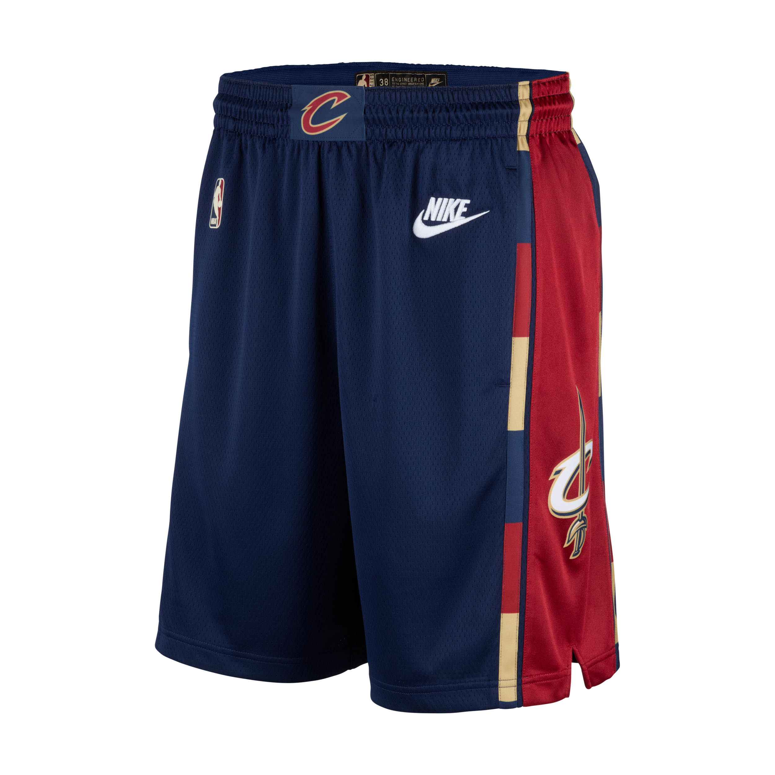 Cleveland Cavaliers Swingman 2025/26 Hardwood Classics Mens Nike Dri-FIT NBA Shorts - Blue - Polyester