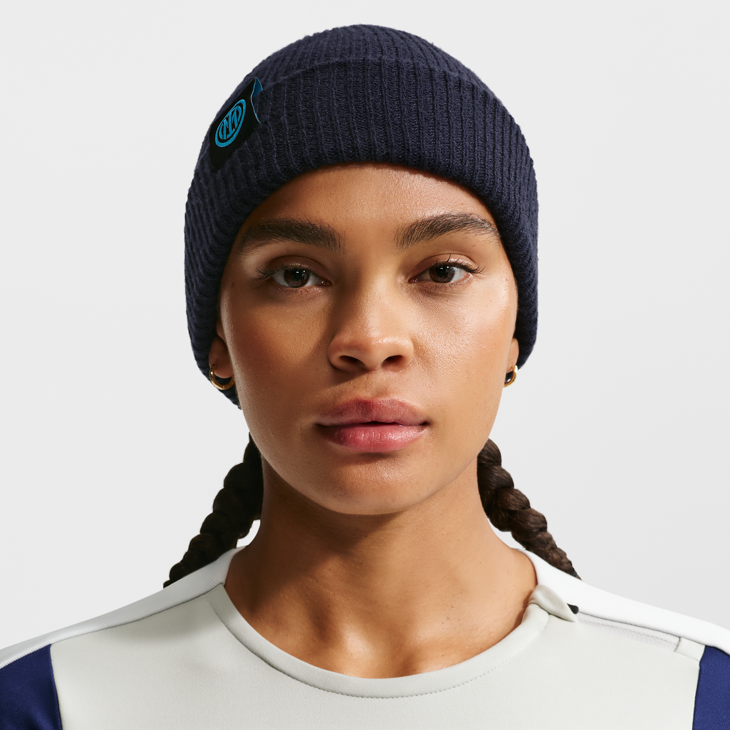 Thumbnail - Inter Mailand Nike Terra Beanie - Blau