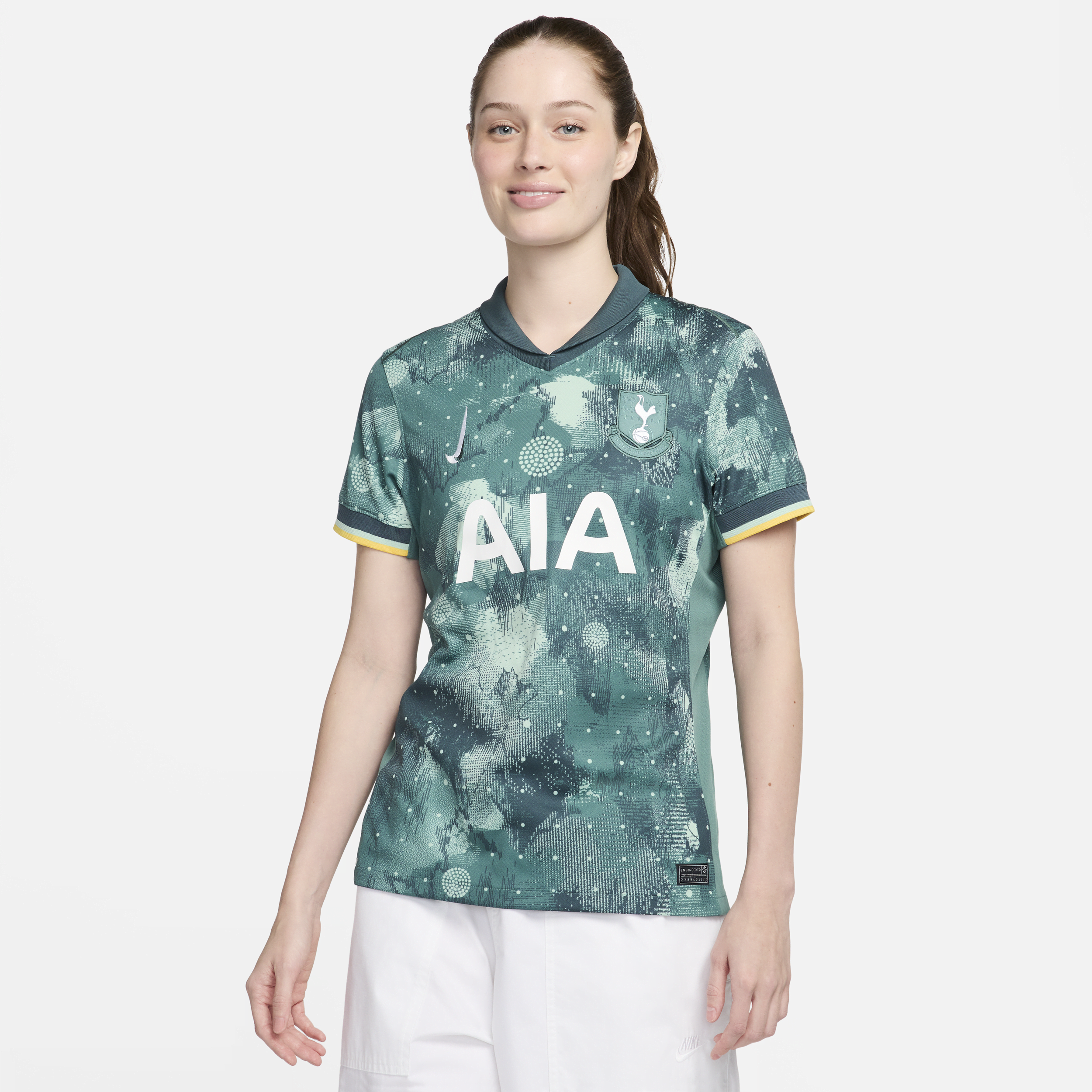 Tottenham Hotspur 2024/25 Stadium Third Nike Dri-FIT Replica-fodboldtrøje til kvinder - grøn