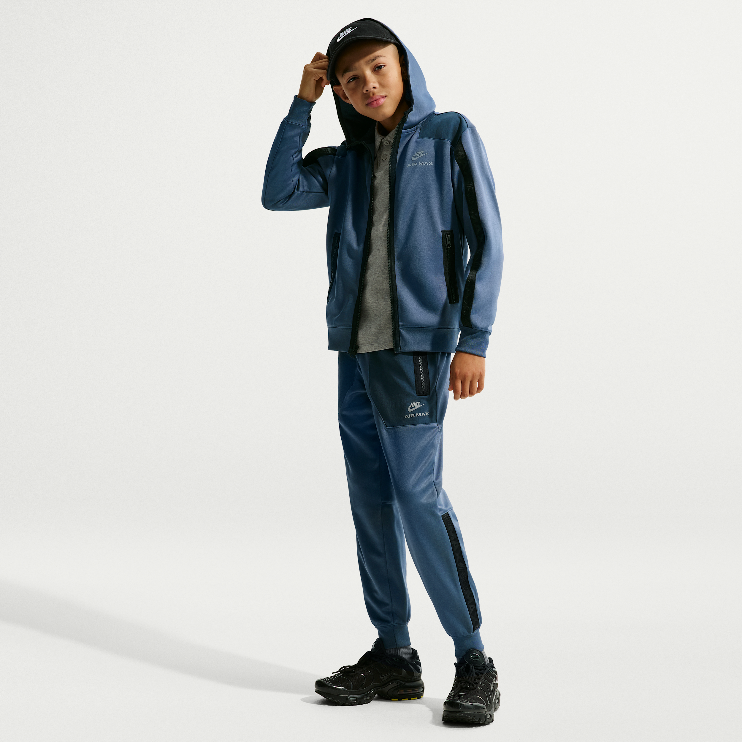 Pantaloni jogger Nike Air Max – Ragazzo/a - Blu