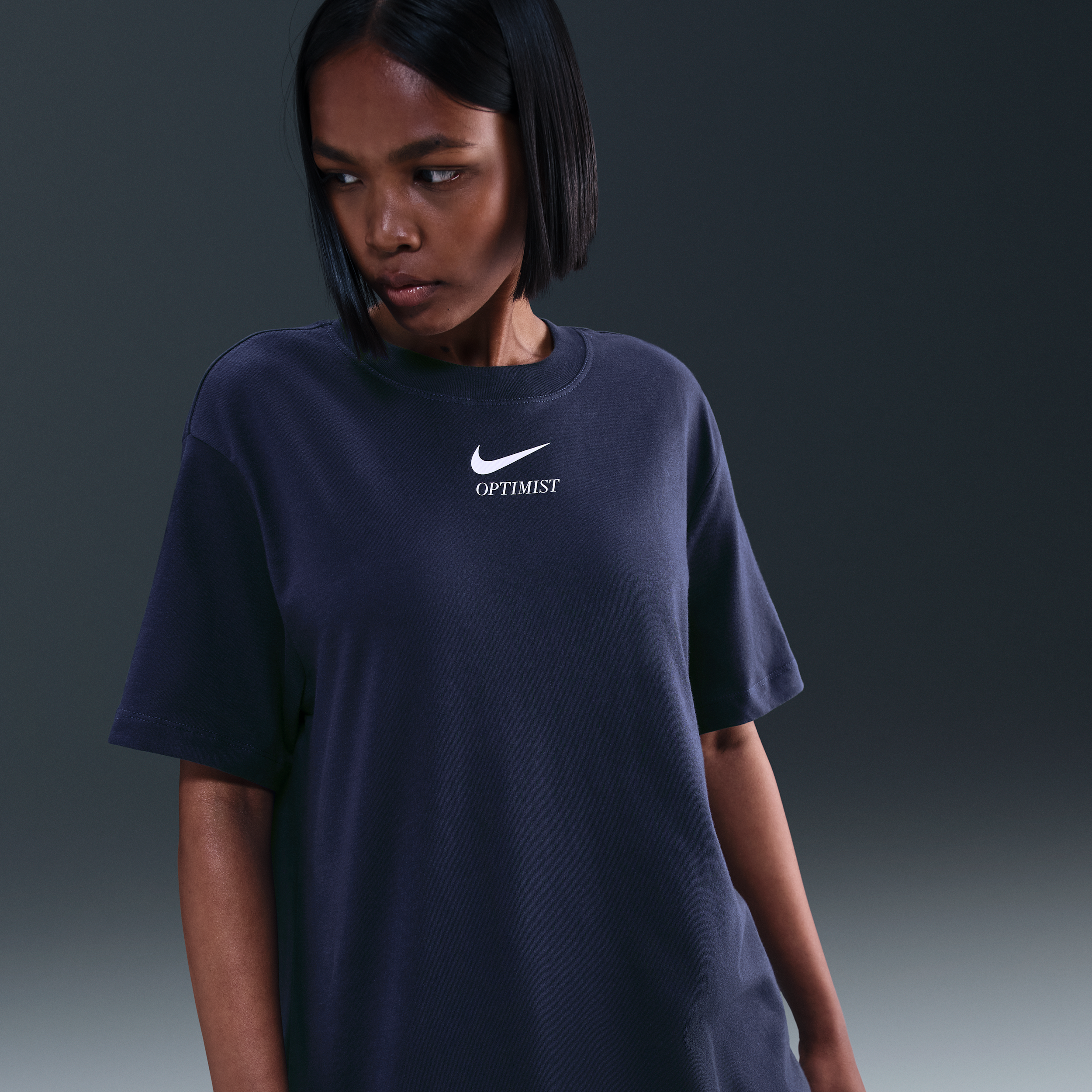 Thumbnail - Nike Damen-T-Shirt - Blau