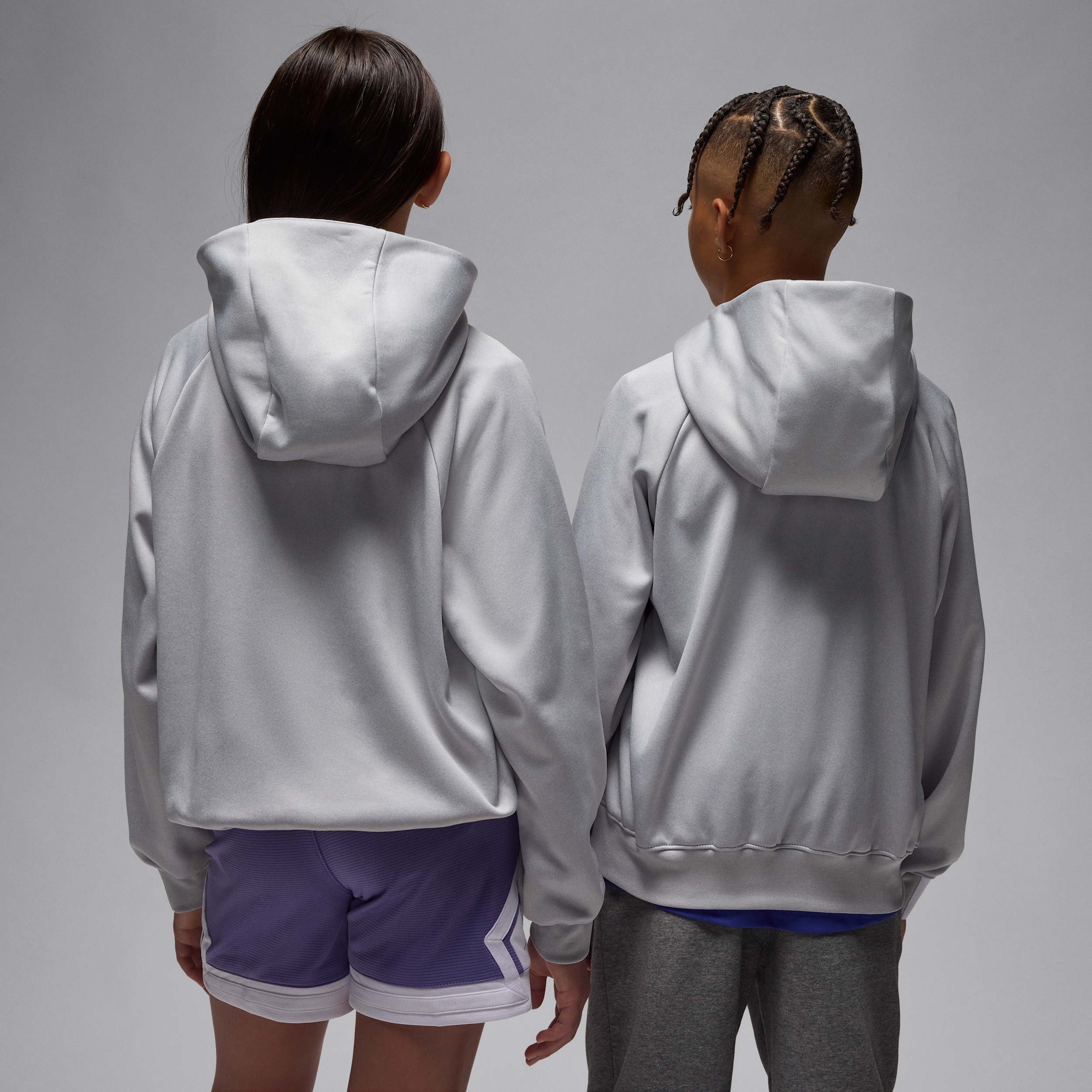 Thumbnail - Jordan Therma-FIT Ease Fleece Hoodie (ältere Kinder) - Grau