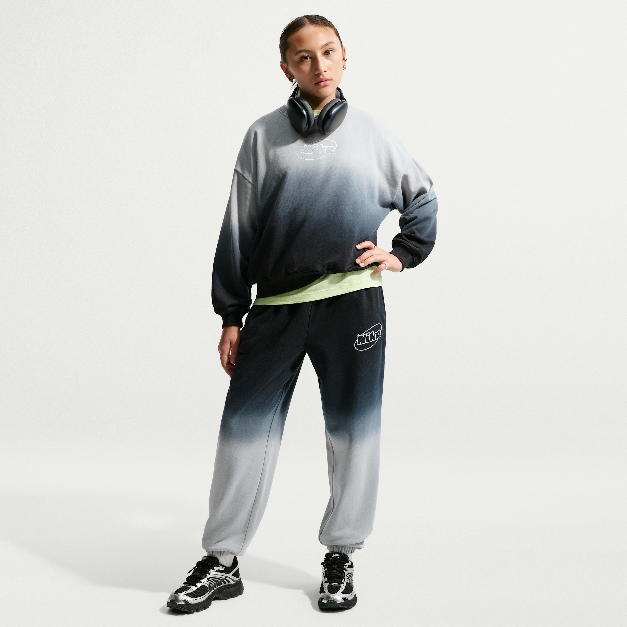 Nike Pantalon Ample Nike Studio Fleece Pour Ado Fille