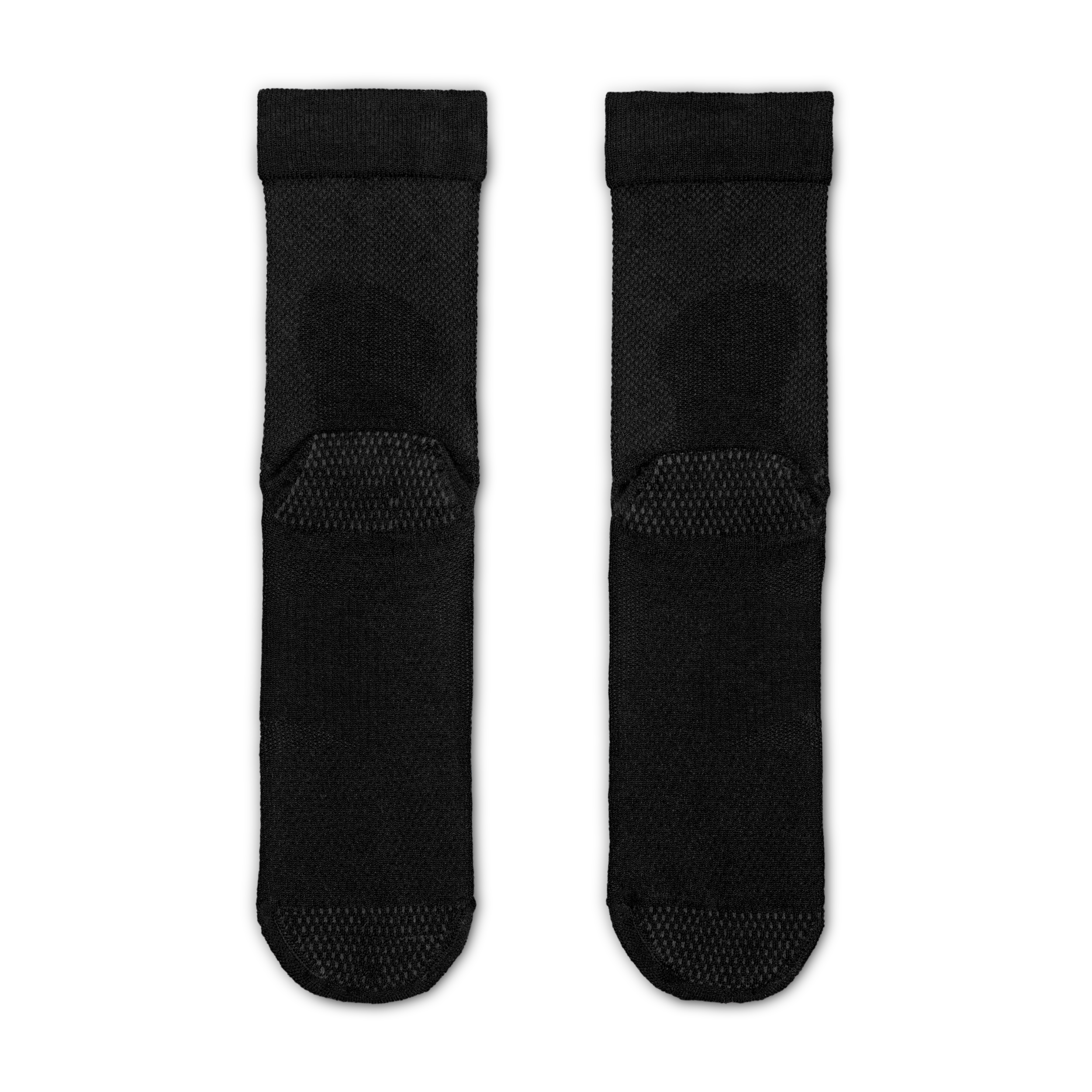 Thumbnail - Nike Running Micro Crew-Socken aus Wolle (1 Paar) - Schwarz