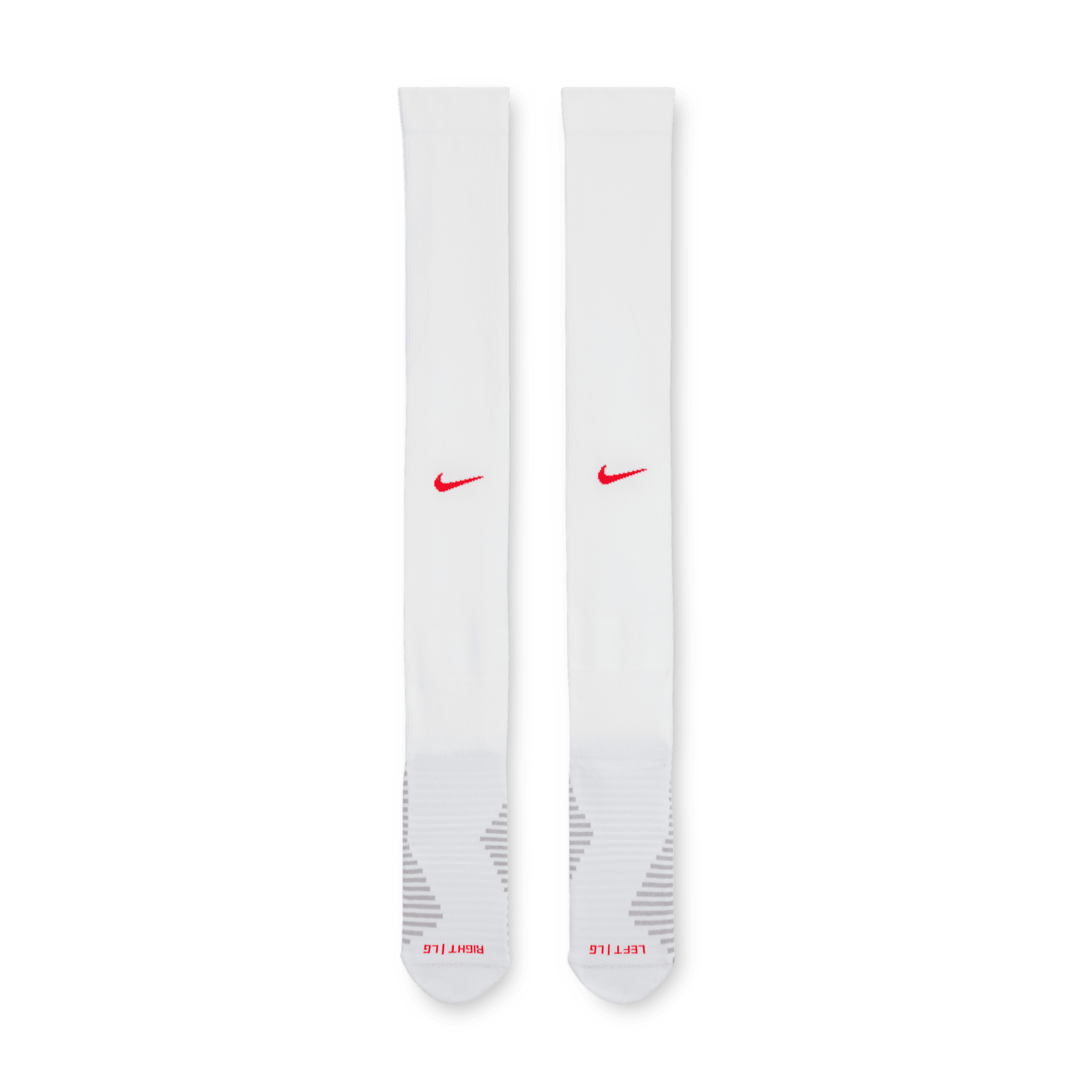 Thumbnail - England Strike Away Nike Dri-FIT kniehohe Fußballsocken - Weiß