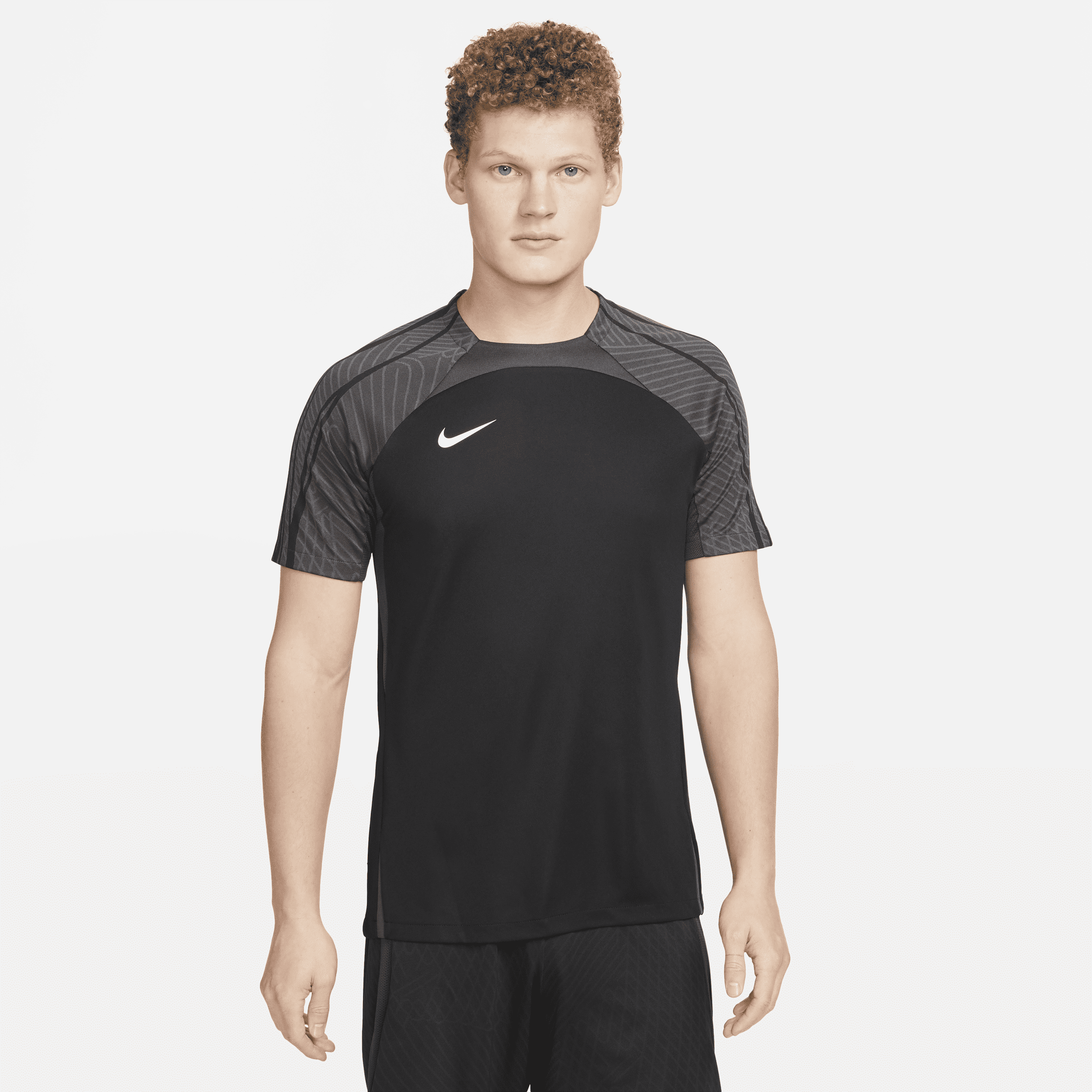 Thumbnail - Nike Dri-FIT Strike Kurzarm-Fußballoberteil für Herren - Schwarz