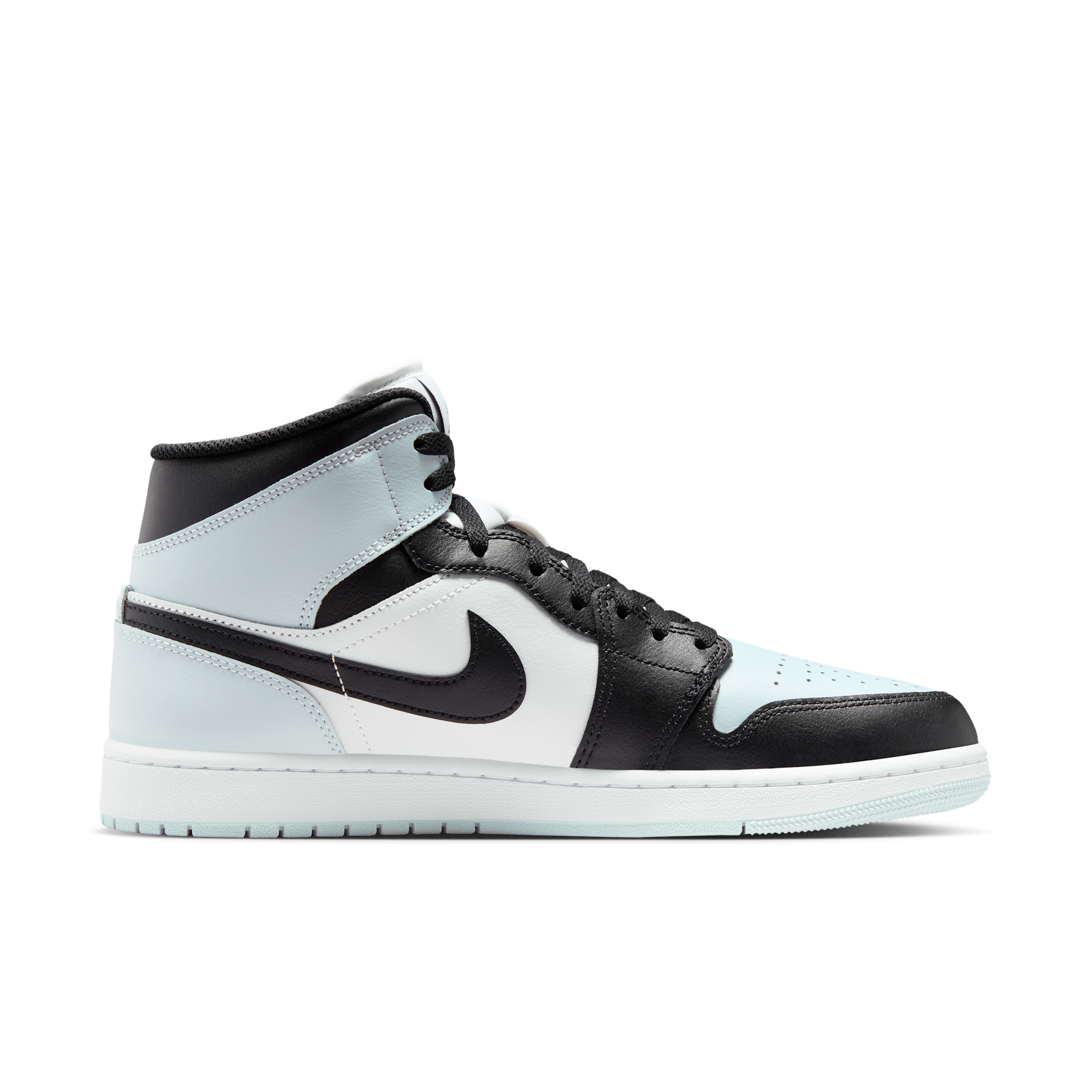 Air Jordan 1 Mid-sko til mænd - sort - DQ8426-002