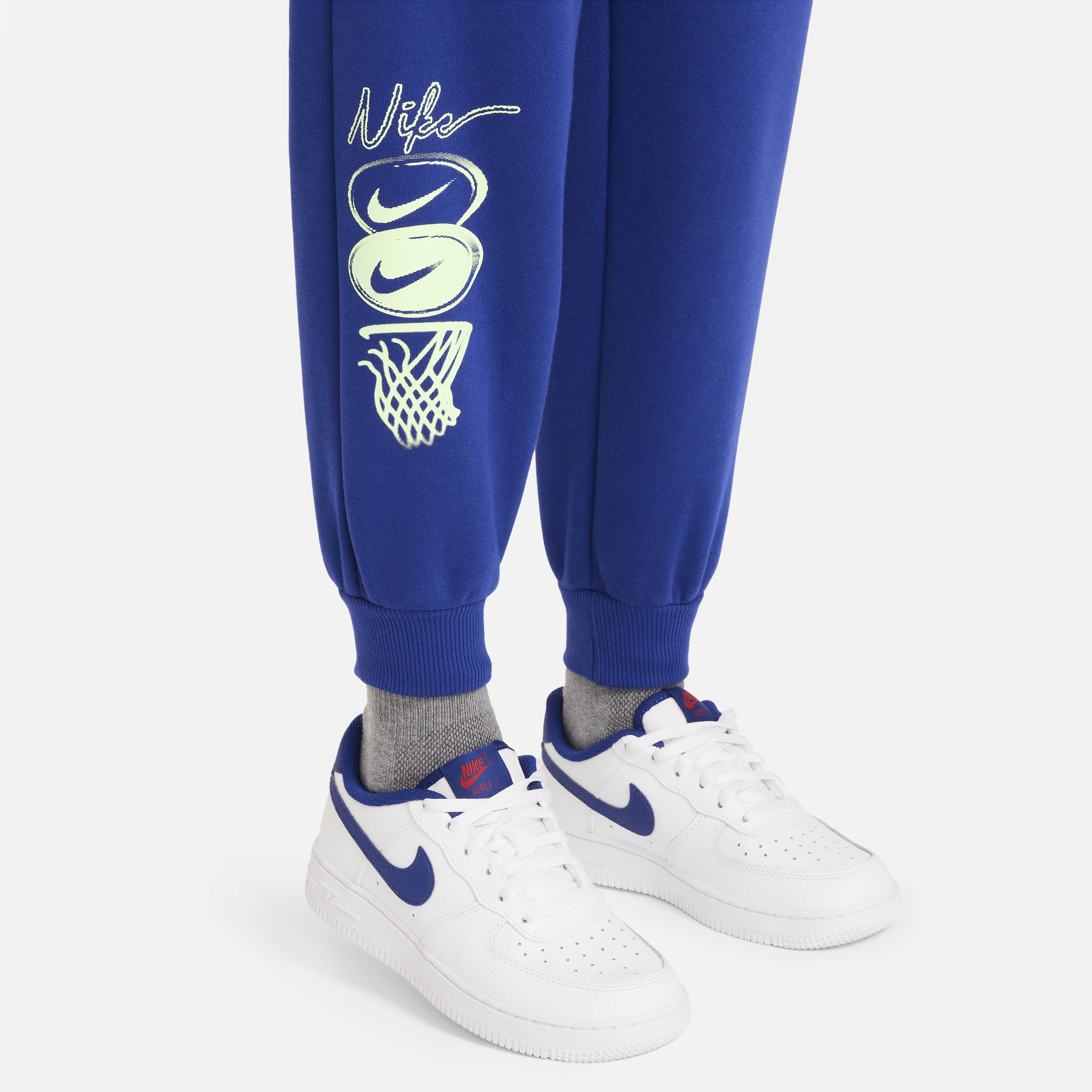 Nike Culture of Basketball fleecebroek voor kids Blauw