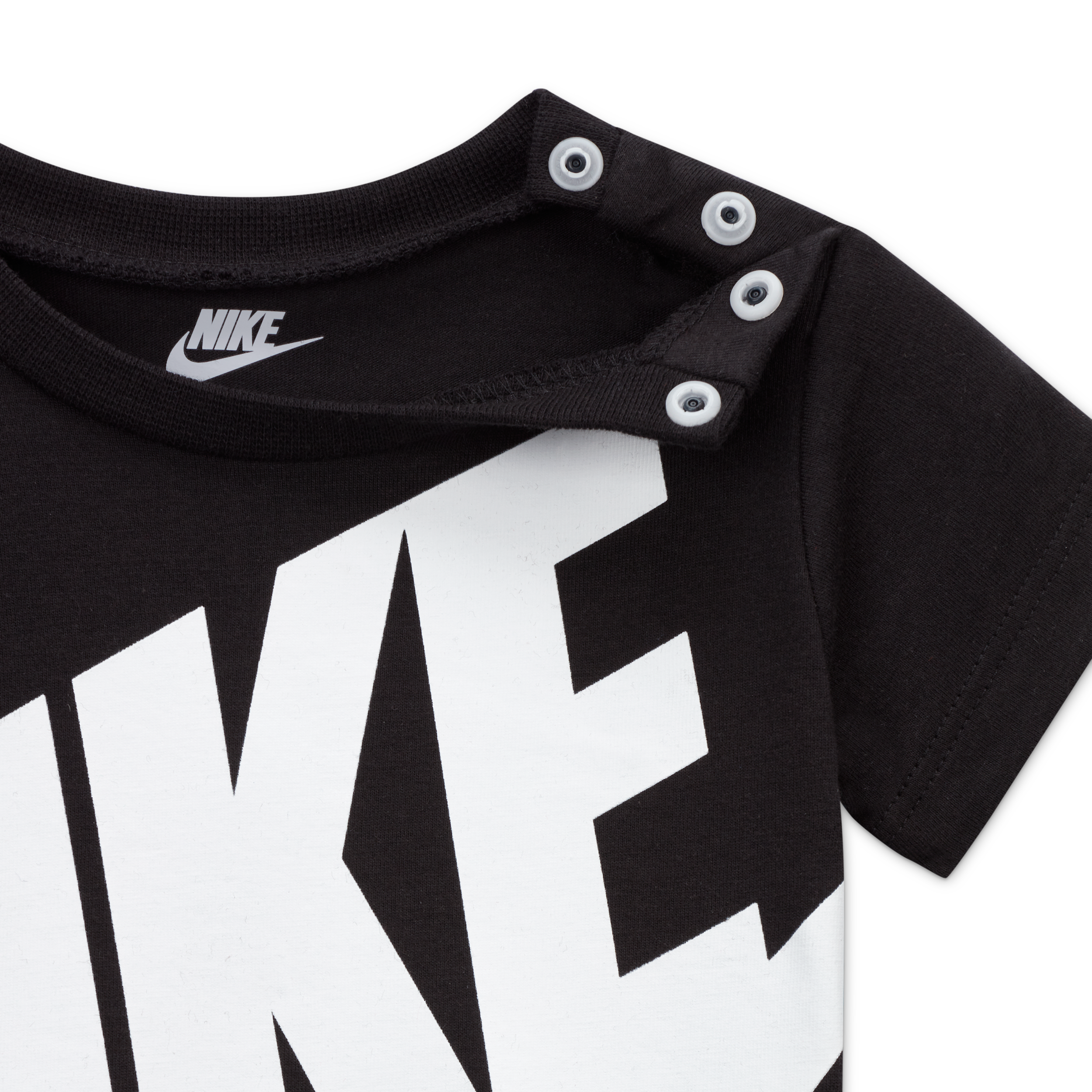Thumbnail - Nike Futura Strampler (Babys, 0–9 M) - Schwarz