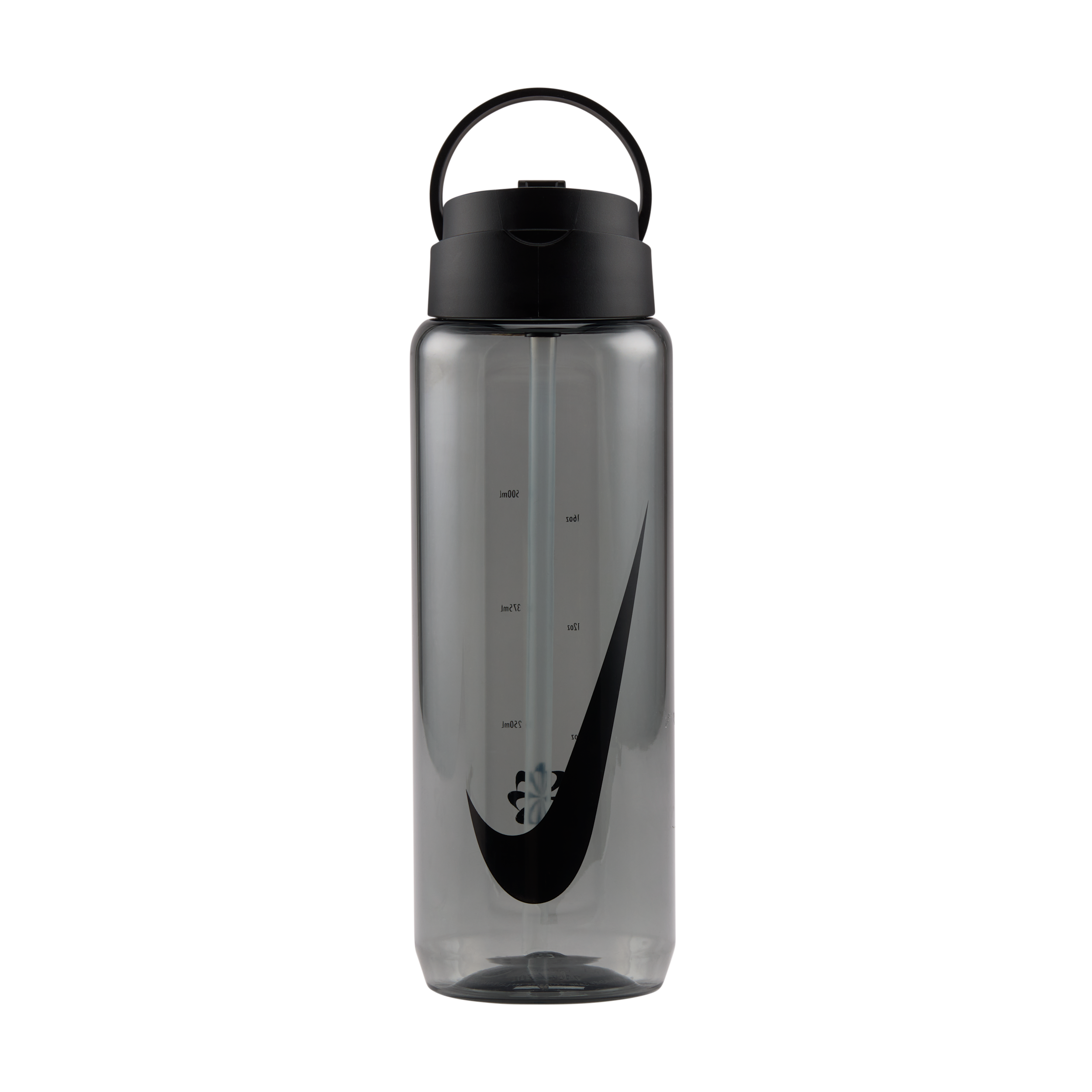 Thumbnail - Nike Recharge Tritan-Trinkhalmflasche (ca. 710 ml) - Grau