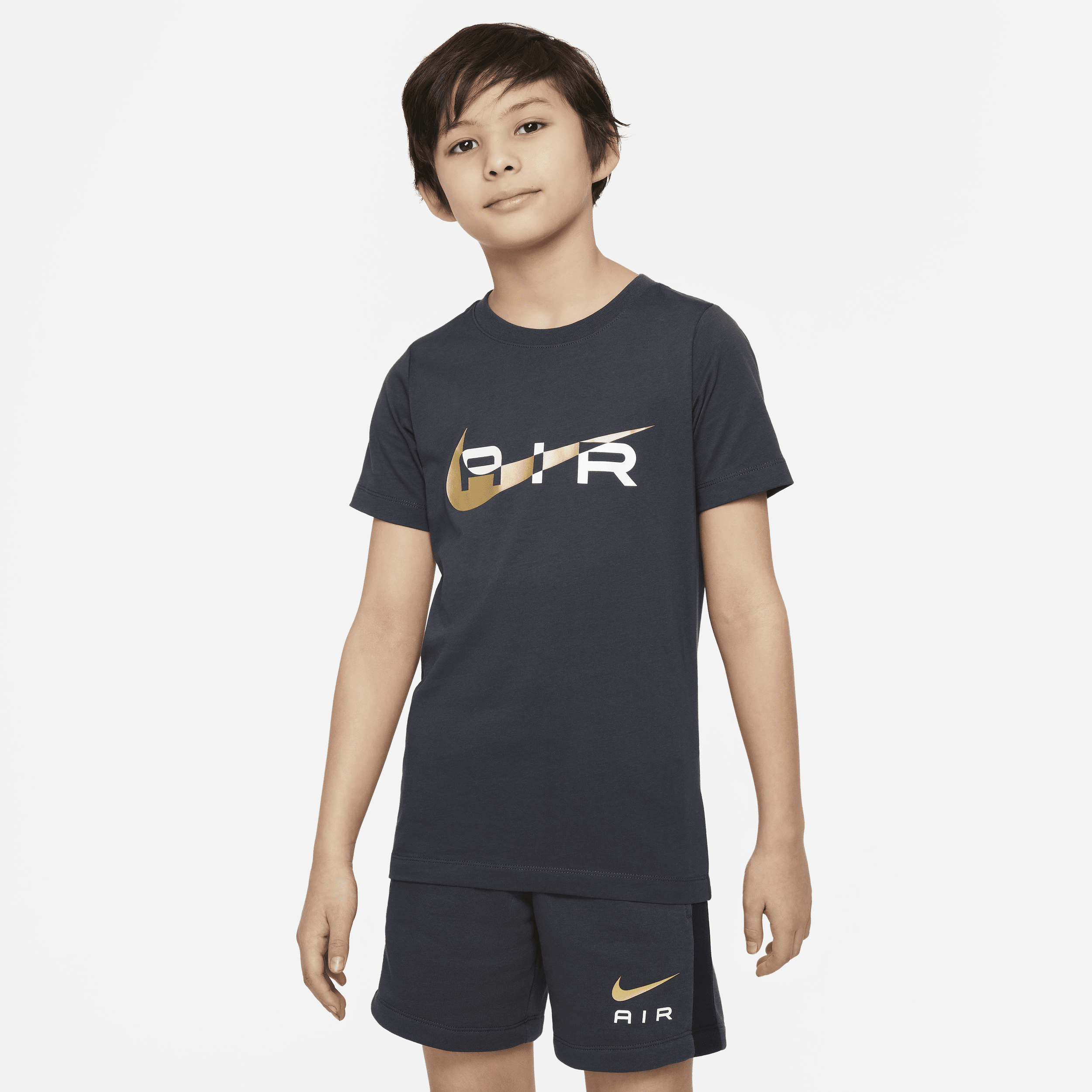 Nike Air T-shirt voor jongens Grijs