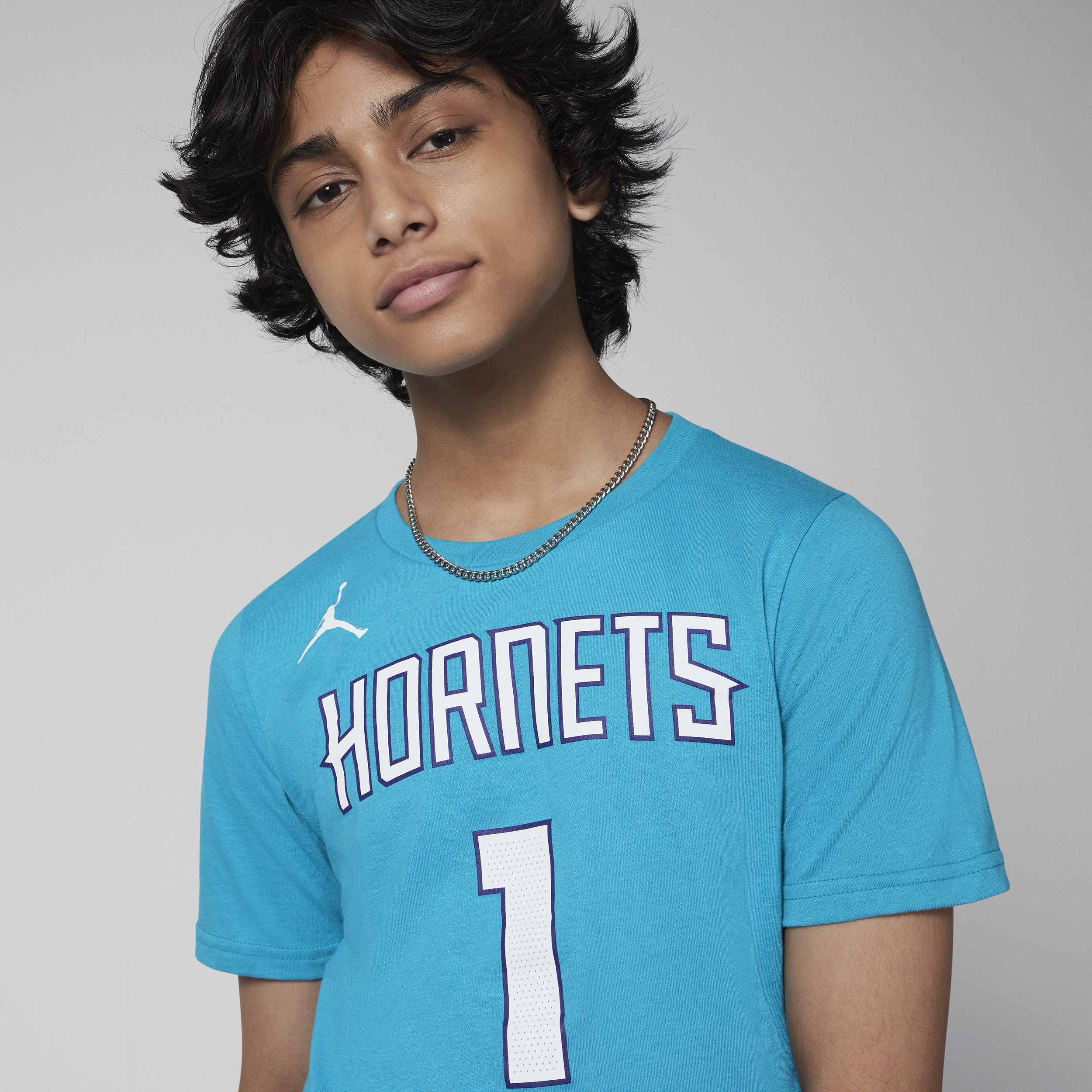 Nike LaMelo Ball Charlotte Hornets NBA-kindershirt Blauw