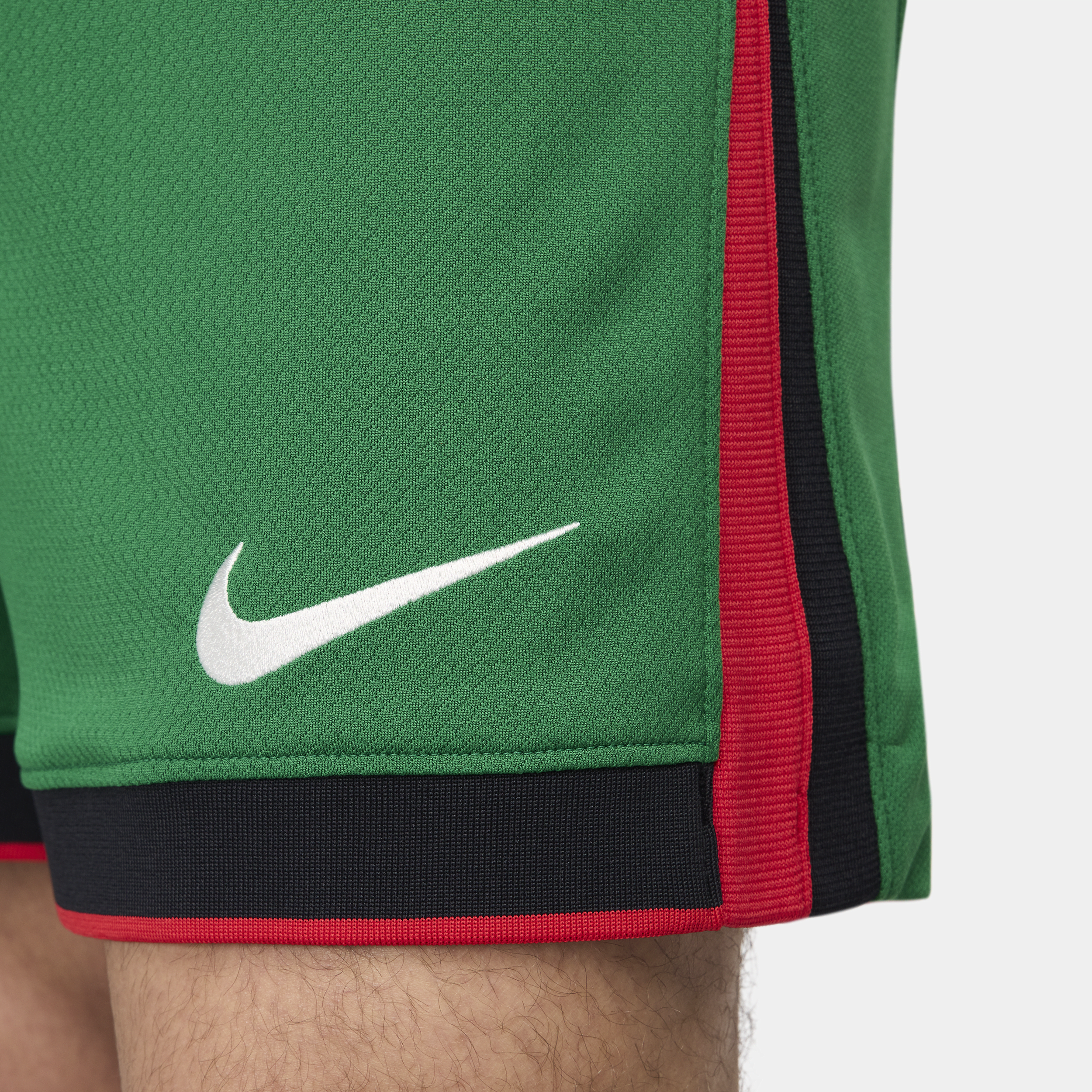 Nike Portugal 2024 Stadium Thuis Dri-FIT replica-voetbalshorts voor heren Groen