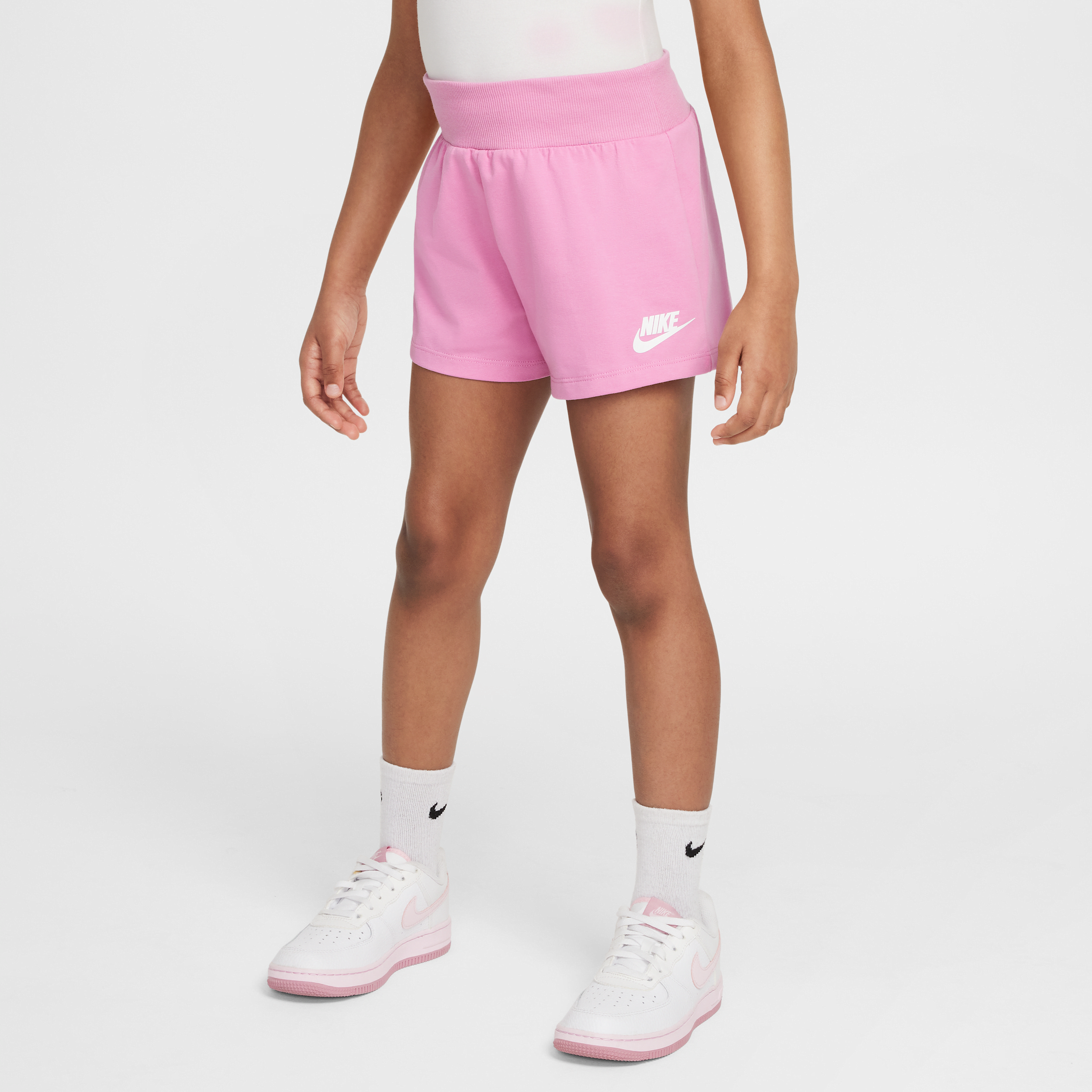 Nike kleutershorts van jersey - Roze