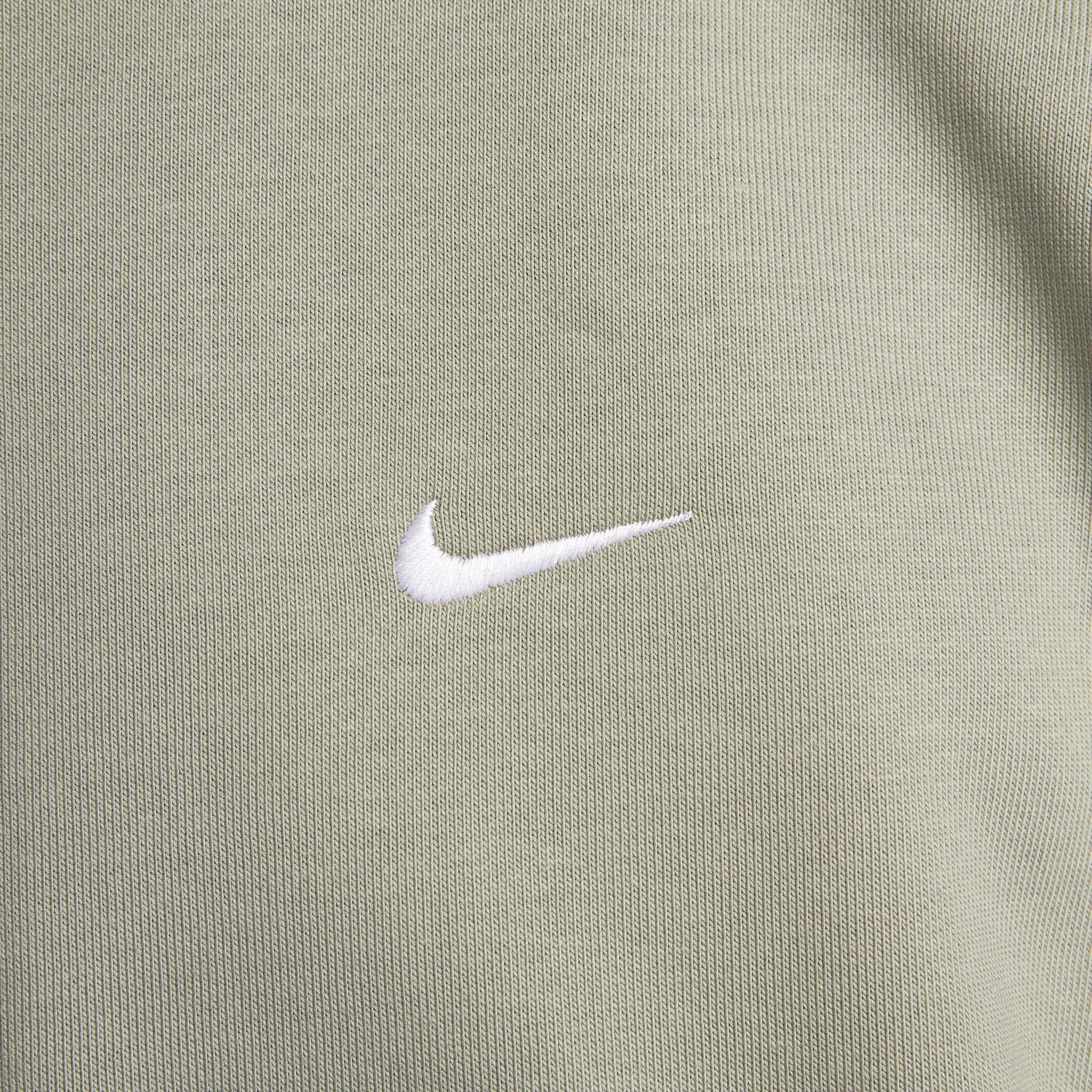 Haut en tissu Fleece Nike Solo Swoosh pour Homme - Vert