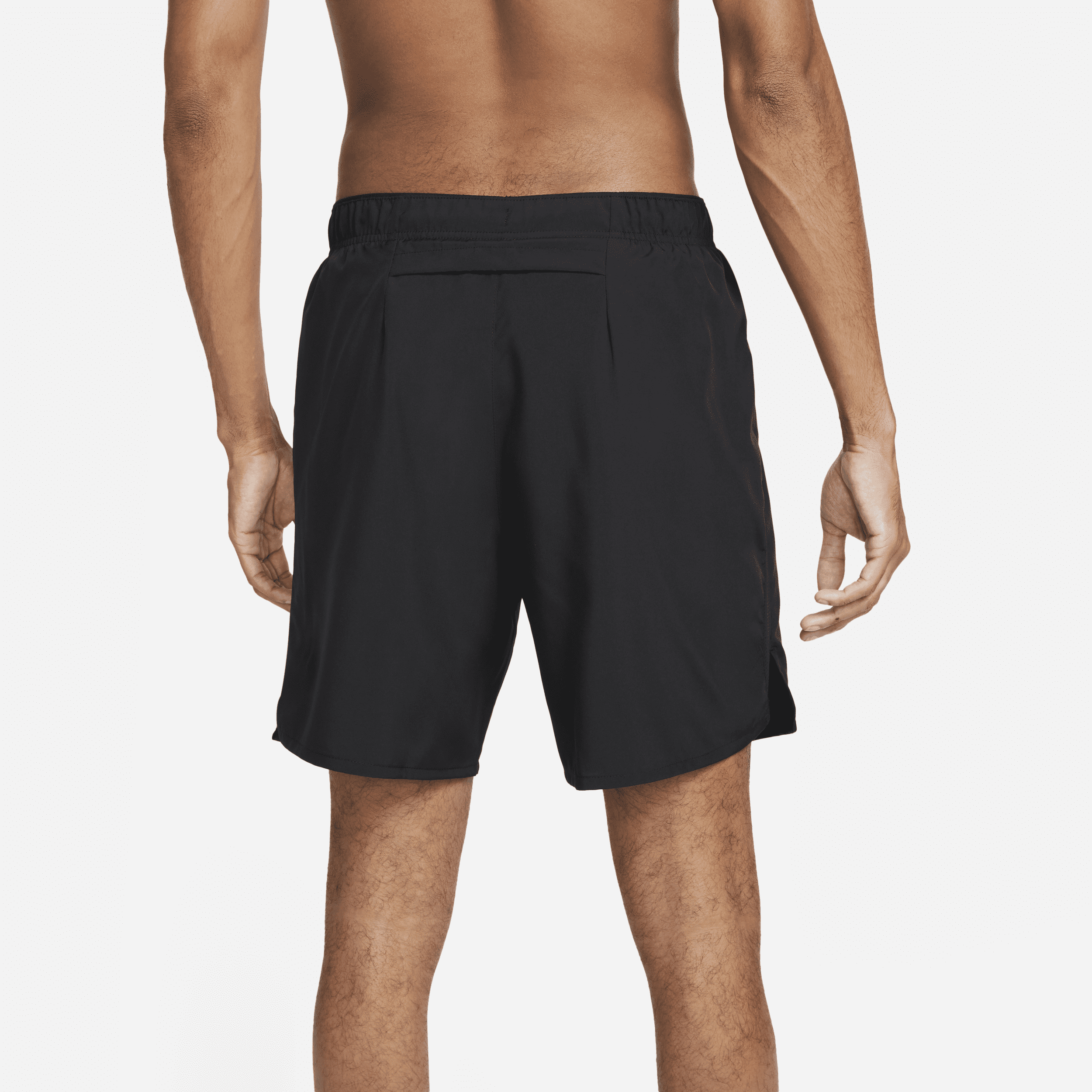 Short de running 2-en-1 18 cm Dri-FIT Nike Challenger pour homme - Noir