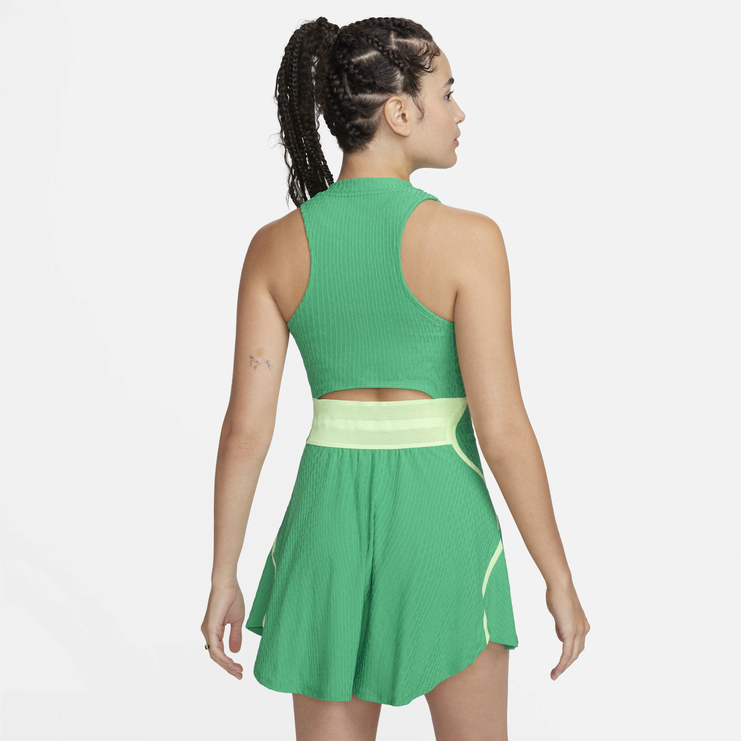 Nike Court Slam Dri-FIT tennisjurk Groen