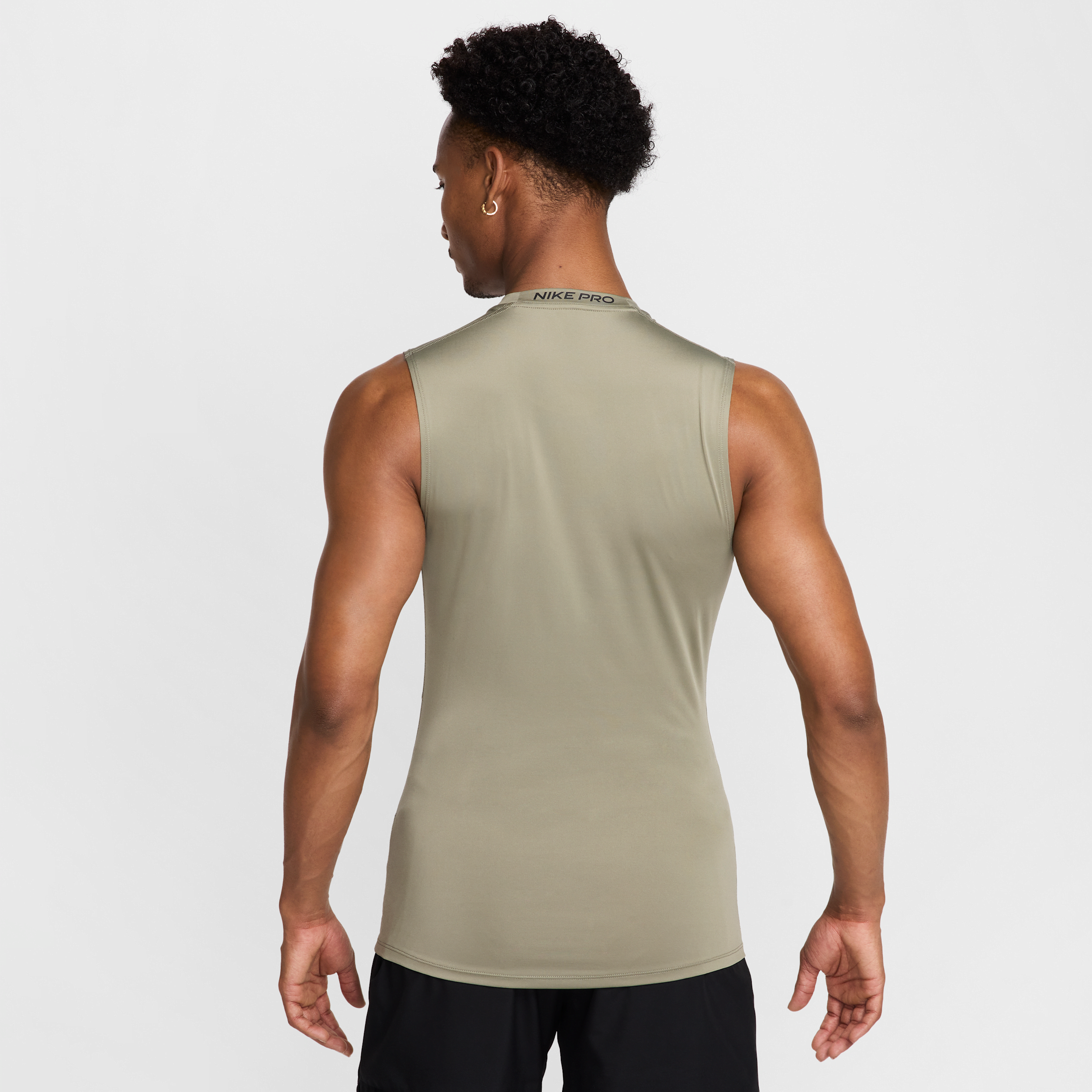 Haut de fitness ajusté sans manches Dri-FIT Nike Pro pour homme - Vert