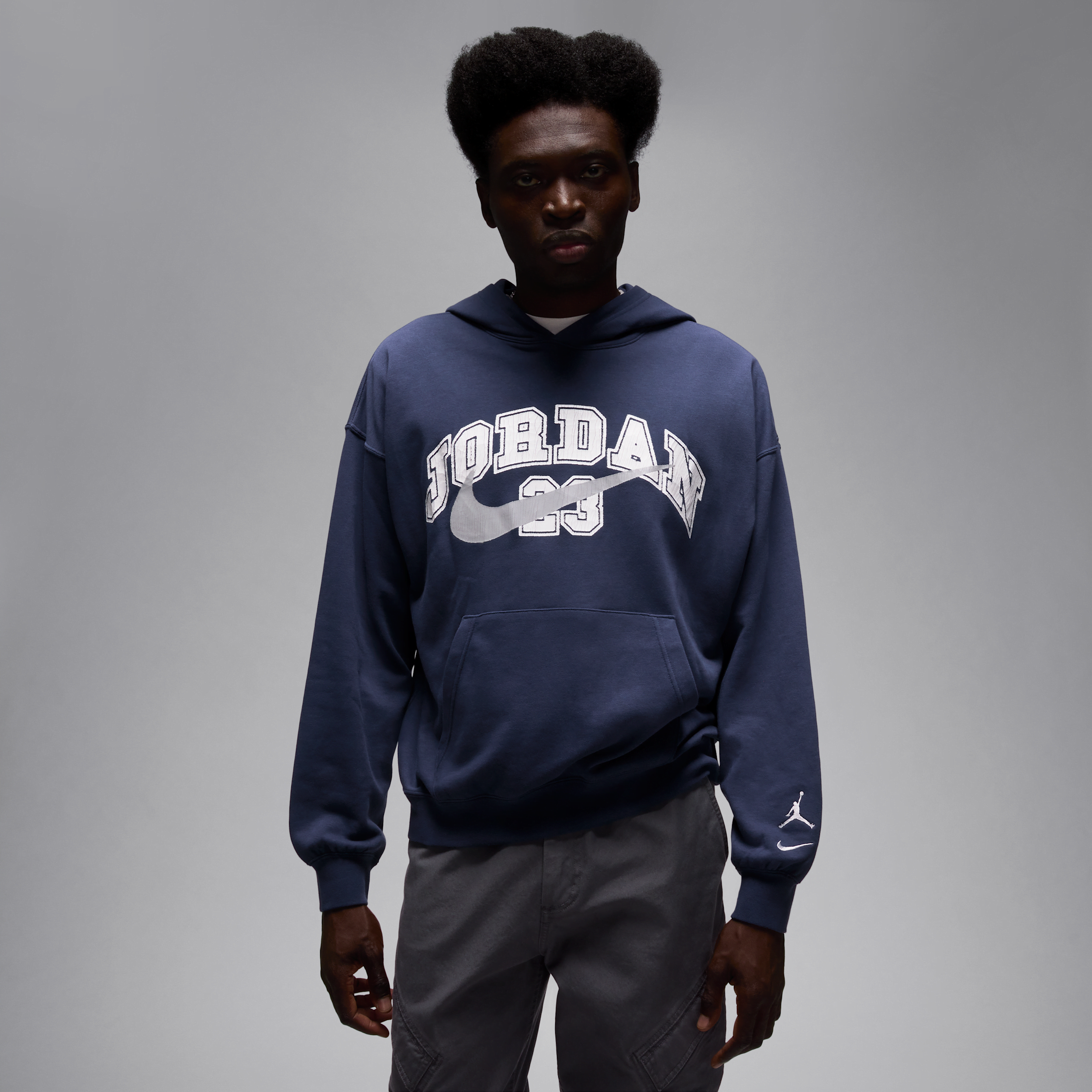 Thumbnail - Jordan MVP Oversize-Hoodie aus French Terry (Herren) - Blau