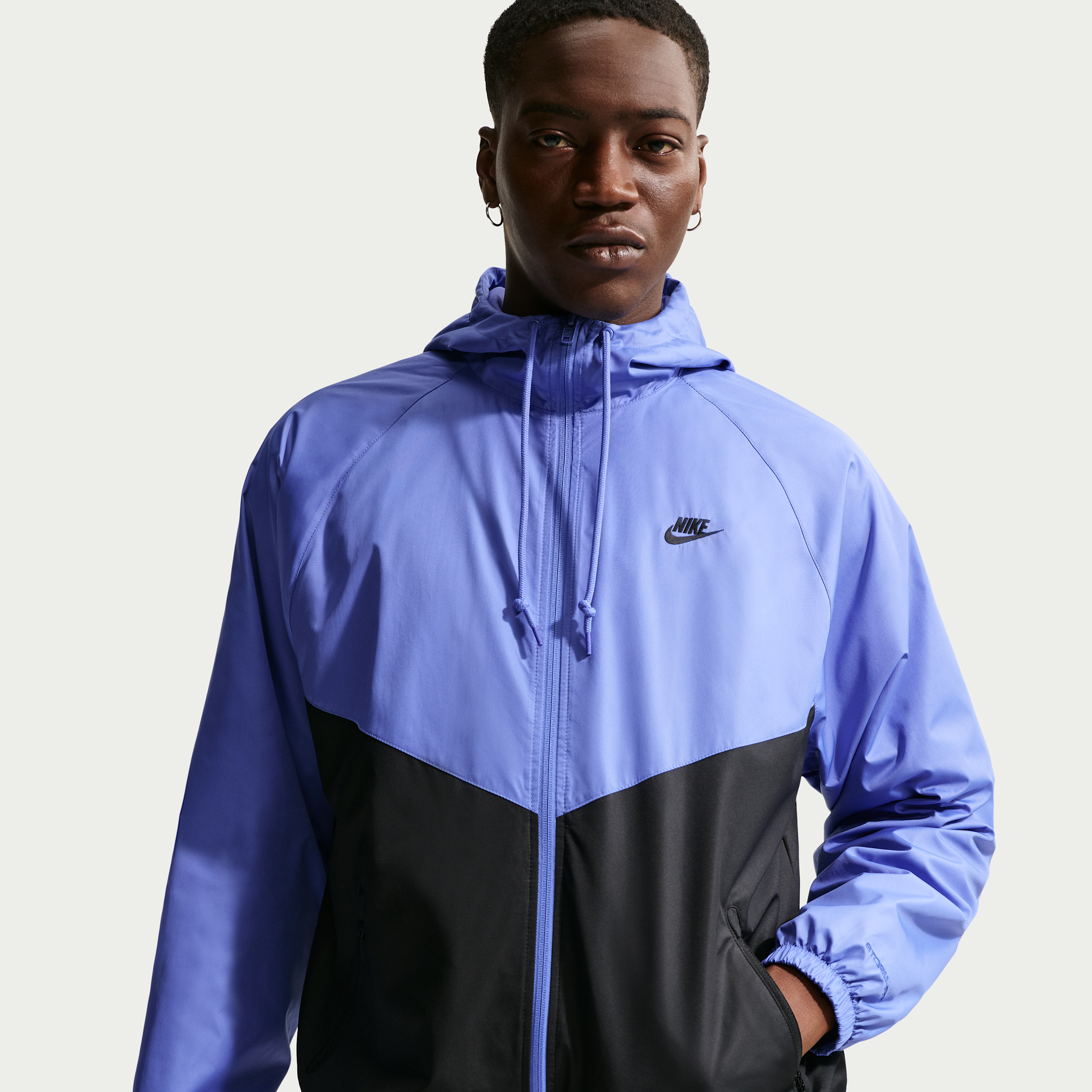 Giacca foderata Nike Windrunner – Uomo - Blu