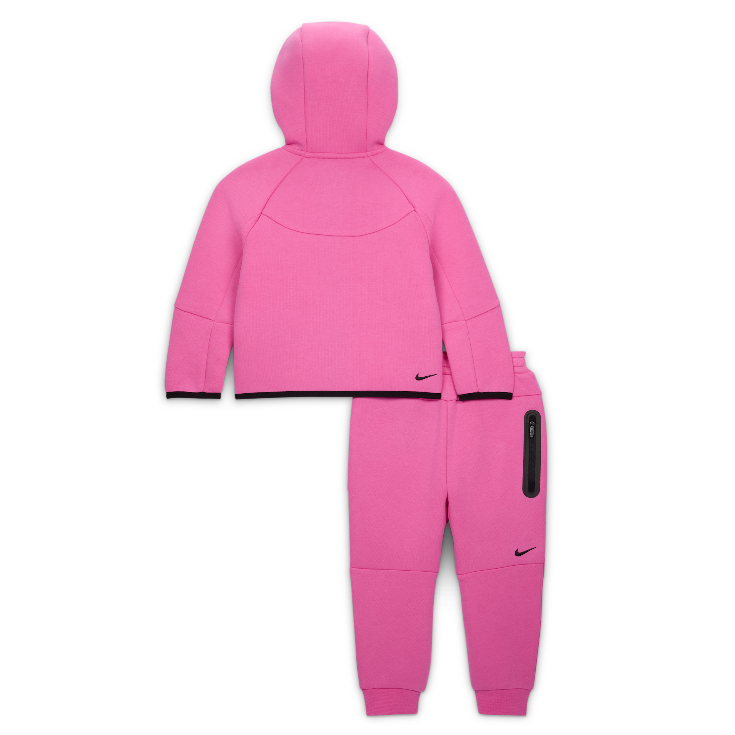 Thumbnail - Nike Tech Fleece 2-teiliges Set mit durchgehendem Reißverschluss (Babys) - Pink