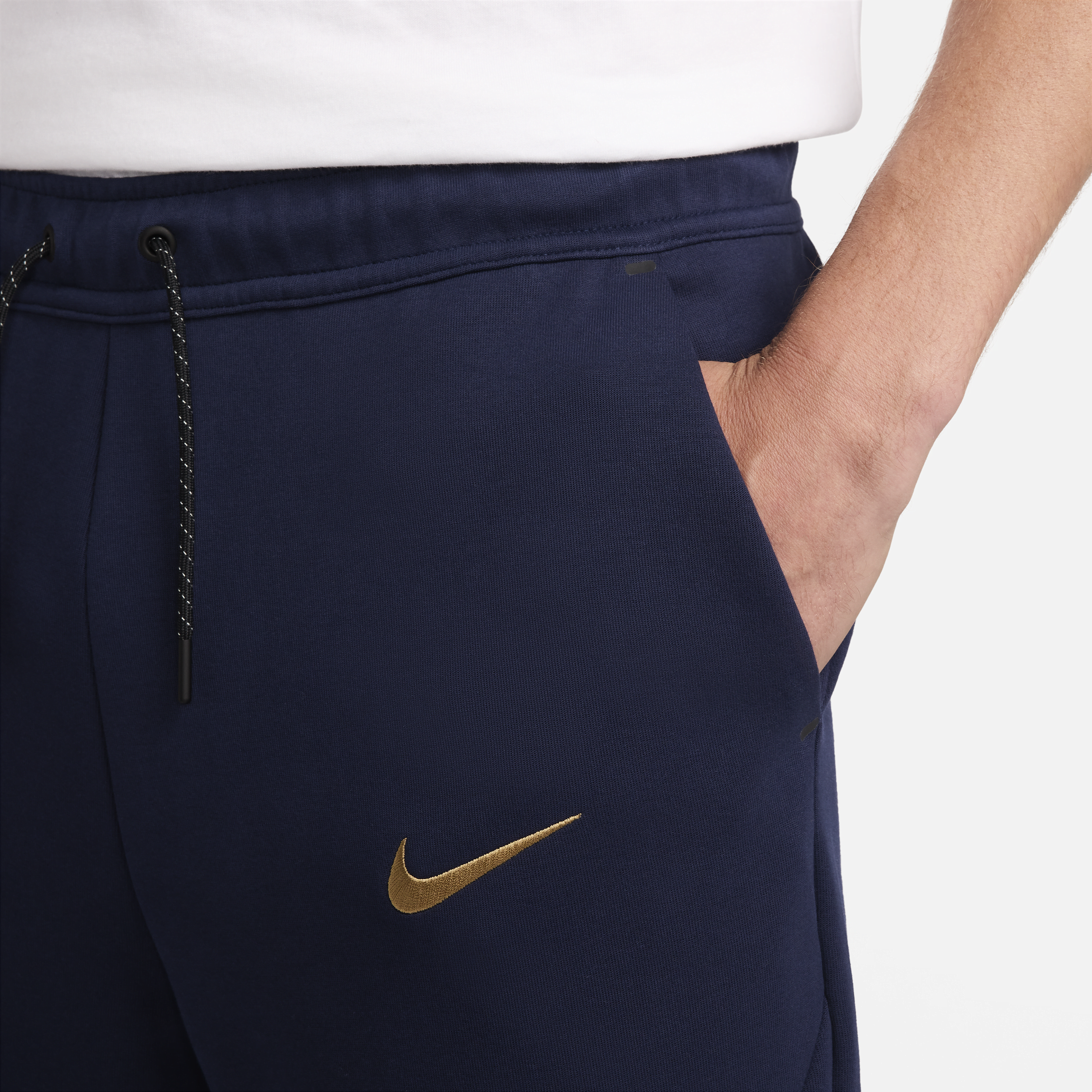 Nike FFF Tech Fleece voetbalbroek voor heren Blauw