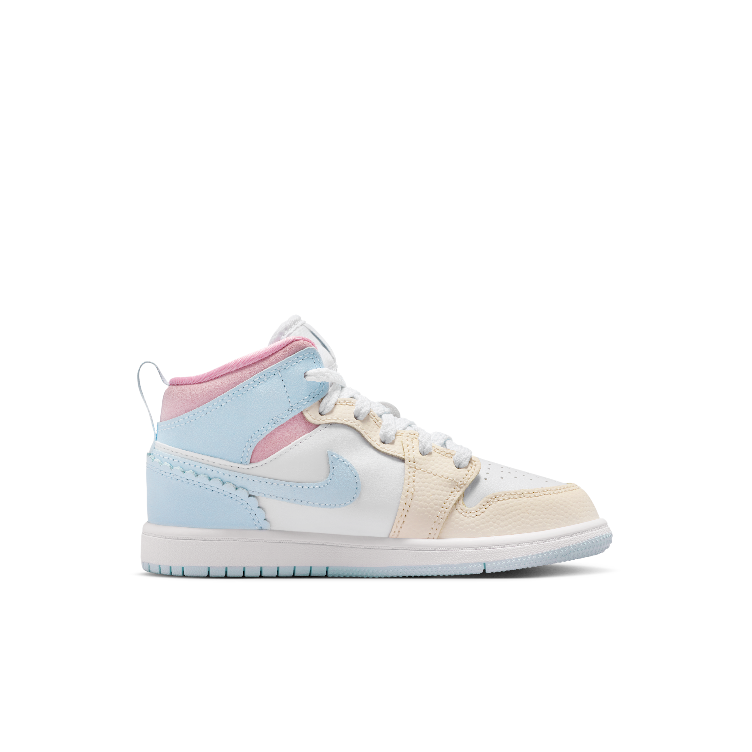 Thumbnail - Jordan 1 Mid SE Schuh (jüngere Kinder) - Blau