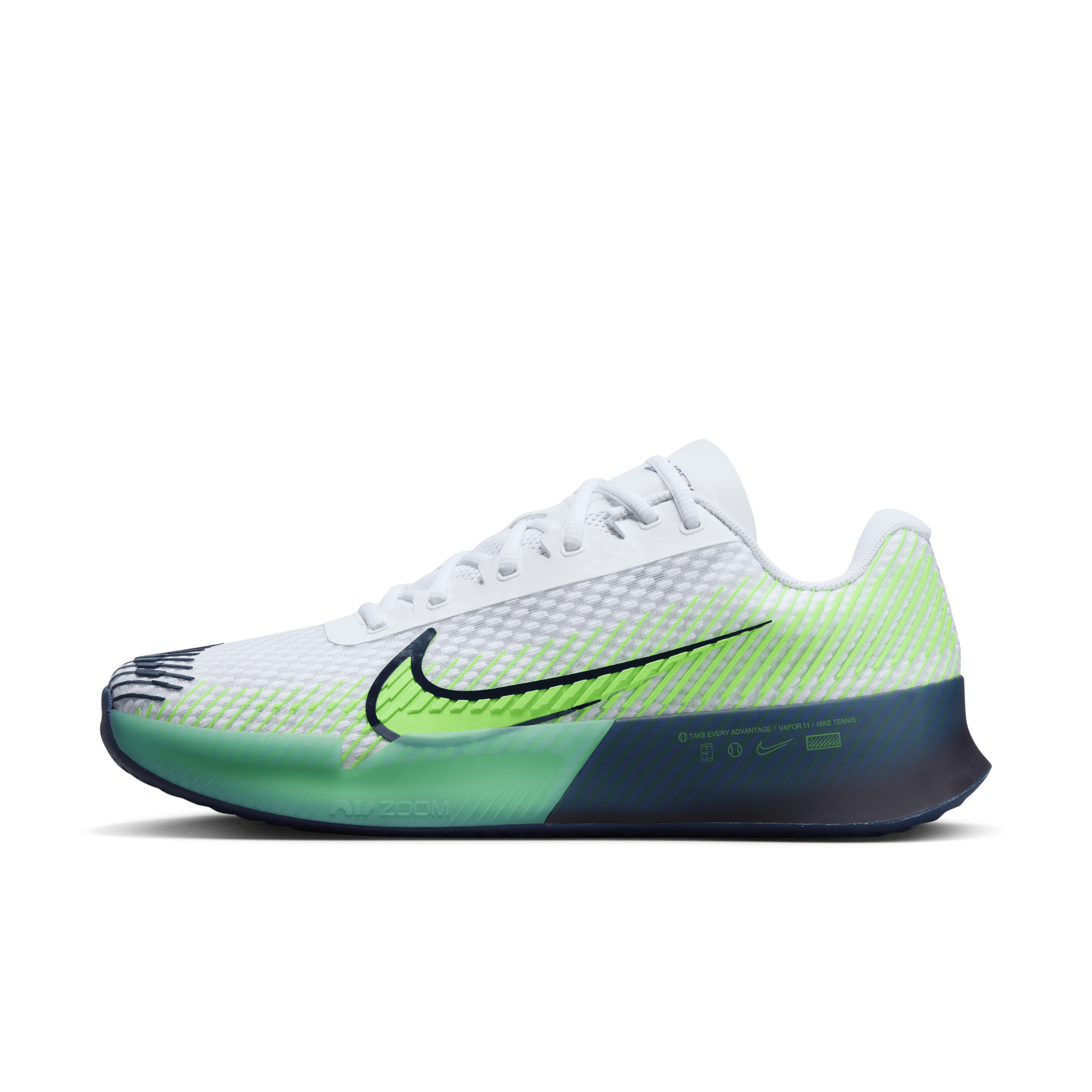 NikeCourt Air Zoom Vapor 11 Hardcourt tennisschoenen voor heren - Wit - DR6966-103