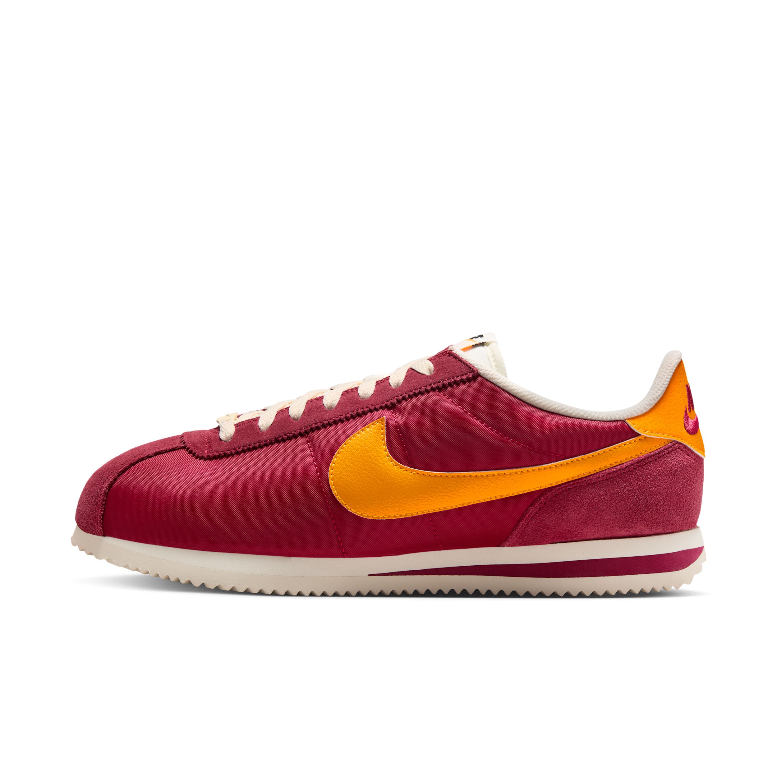 nike cortez red leather