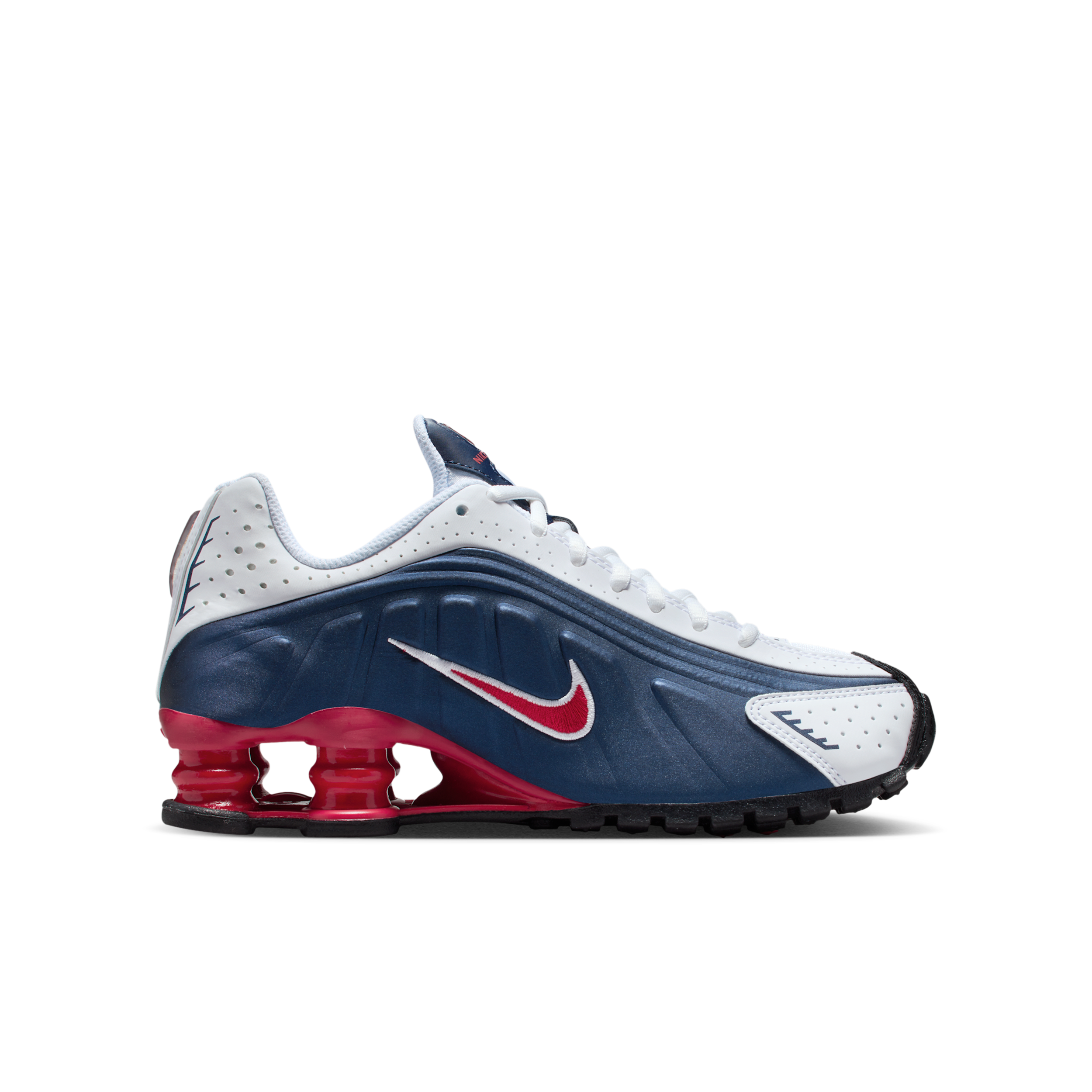 Thumbnail - Nike Shox R4 Schuh (ältere Kinder) - Blau