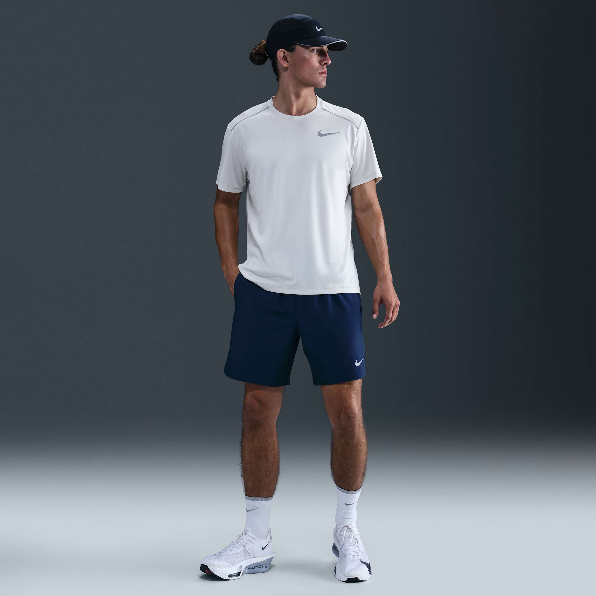 Nike Challenger Men's Dri-FIT 18cm (approx.) Unlined Running Shorts - Blue