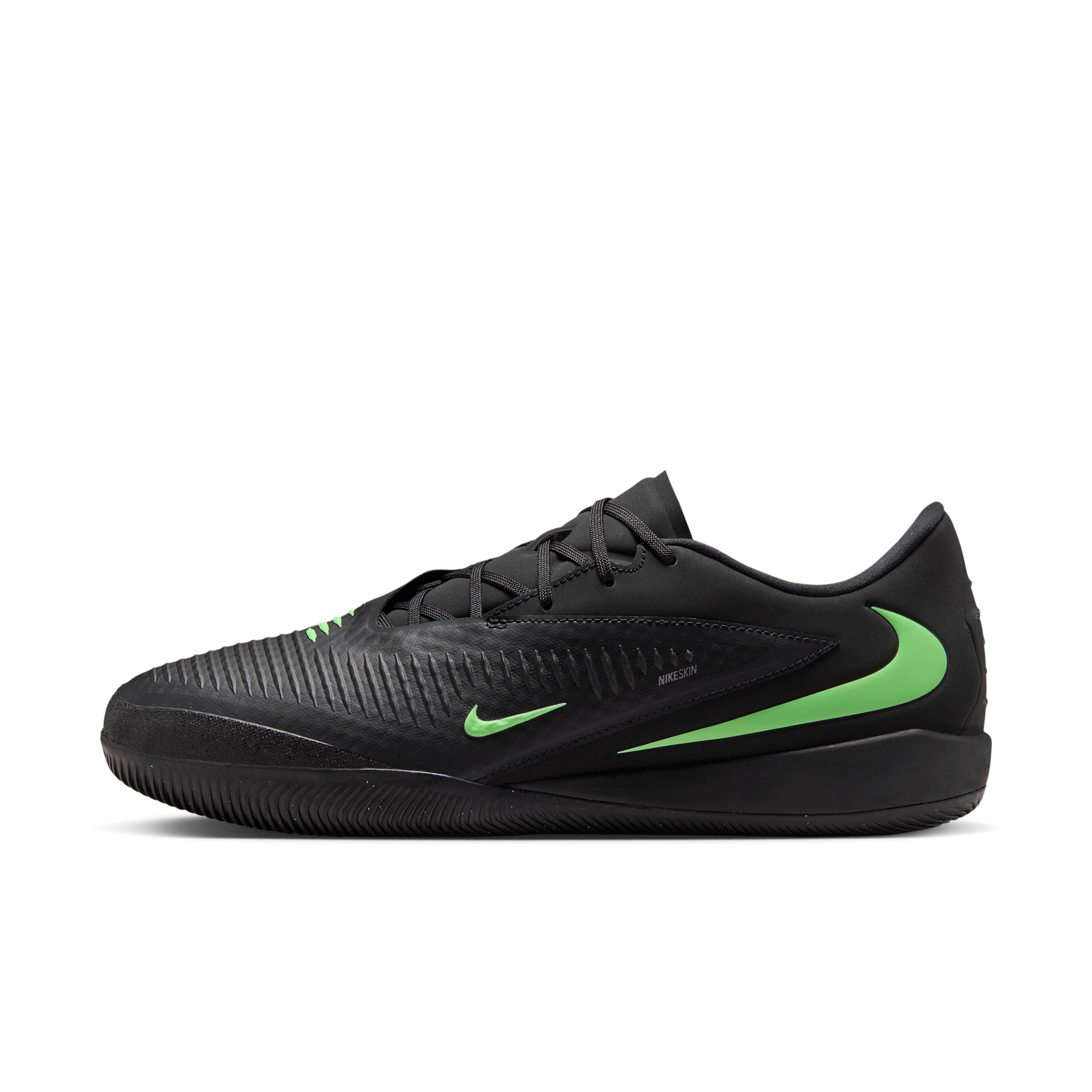 Halowe buty piłkarskie Nike Phantom 6 Low Academy - Czerń