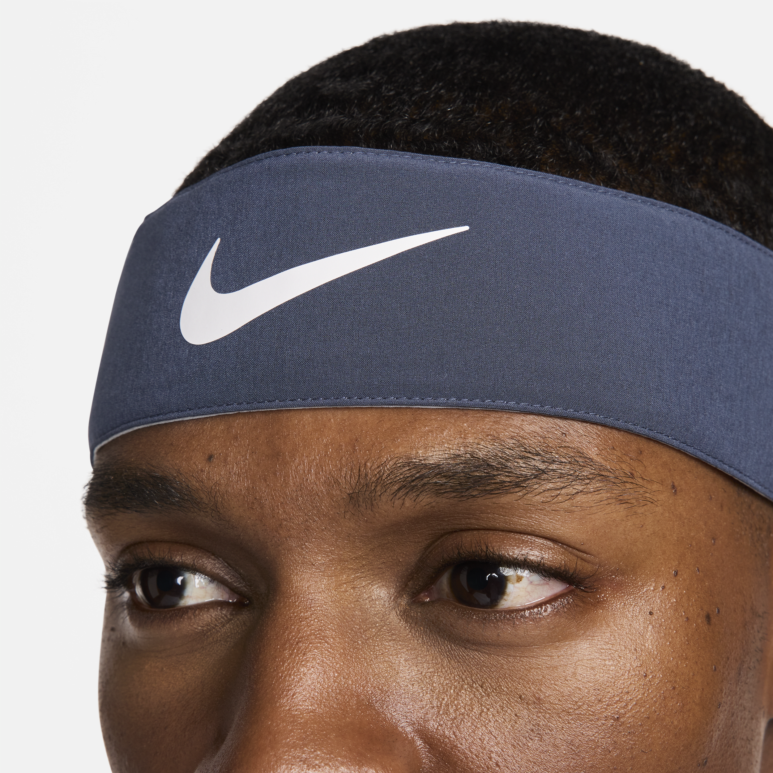 Nike Court Tennishoofdband Blauw