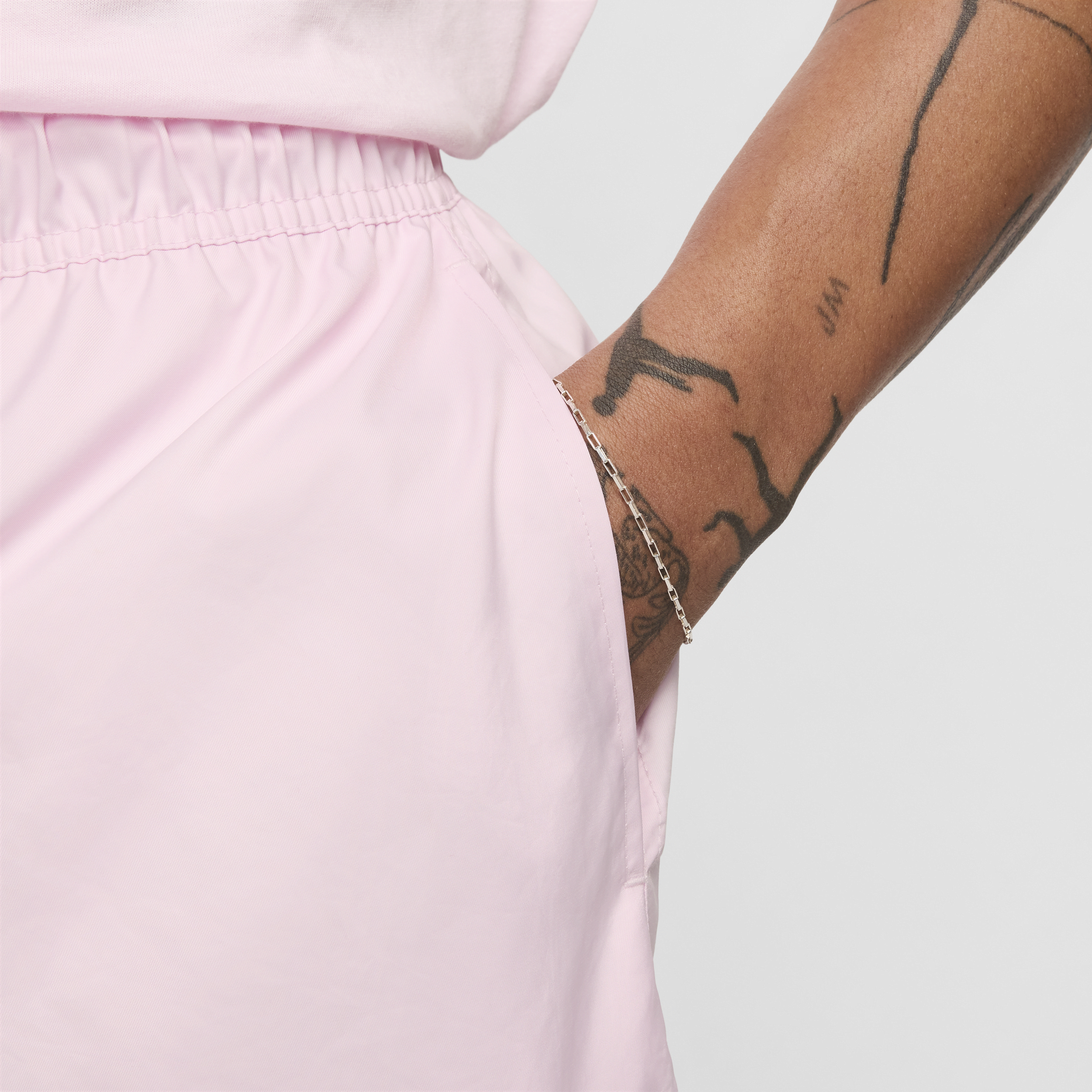 Short Flow tissé Nike Club pour homme - Rose