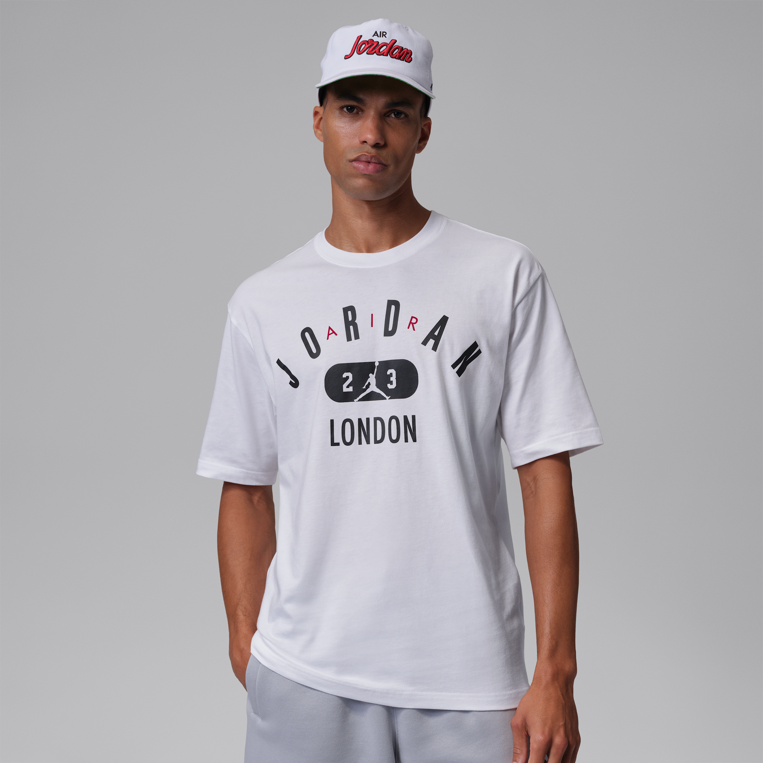 Thumbnail - Jordan London-T-Shirt (Herren) - Weiß