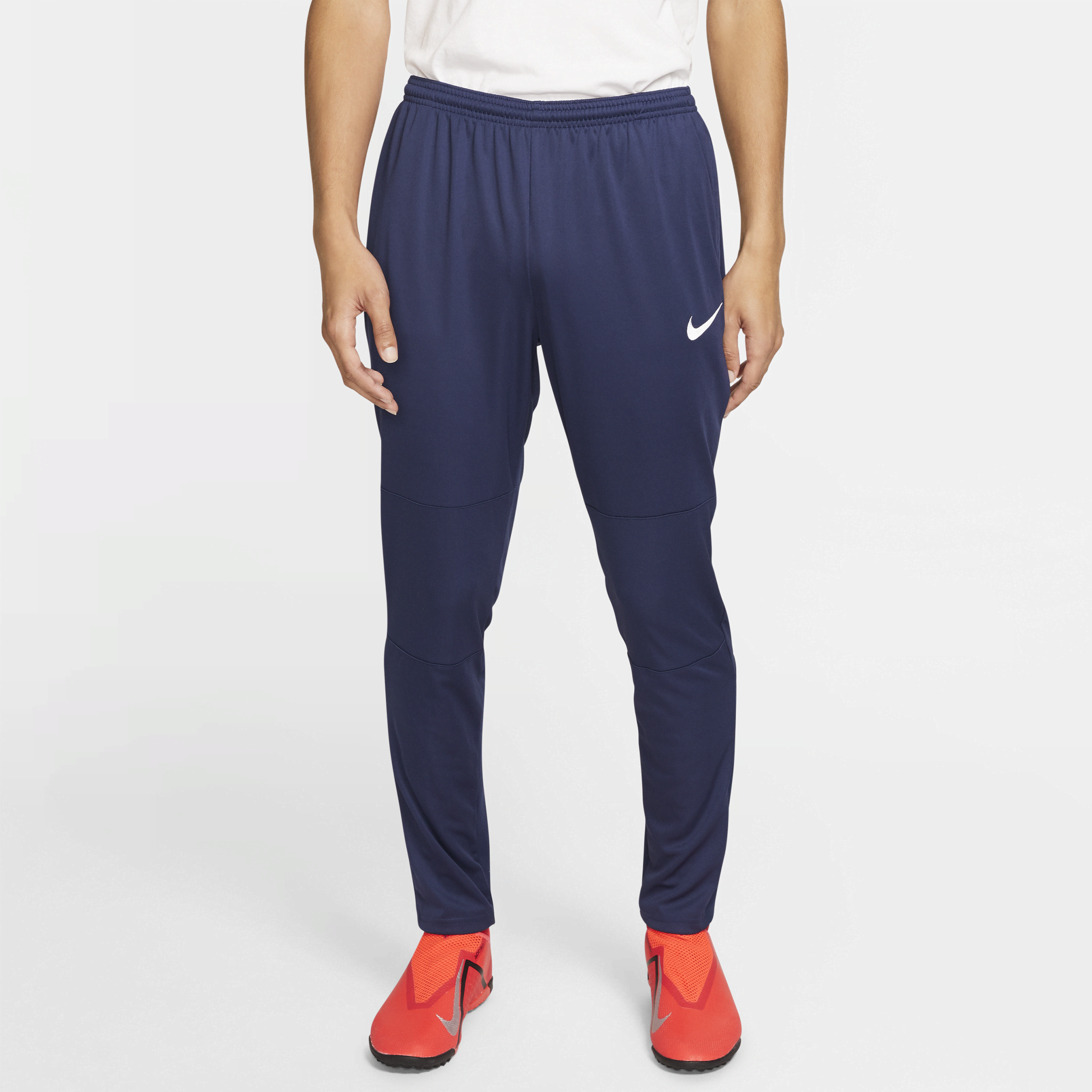 Spodnie piłkarskie z dzianiny dla dużych dzieci Nike Dri-FIT - Niebieski